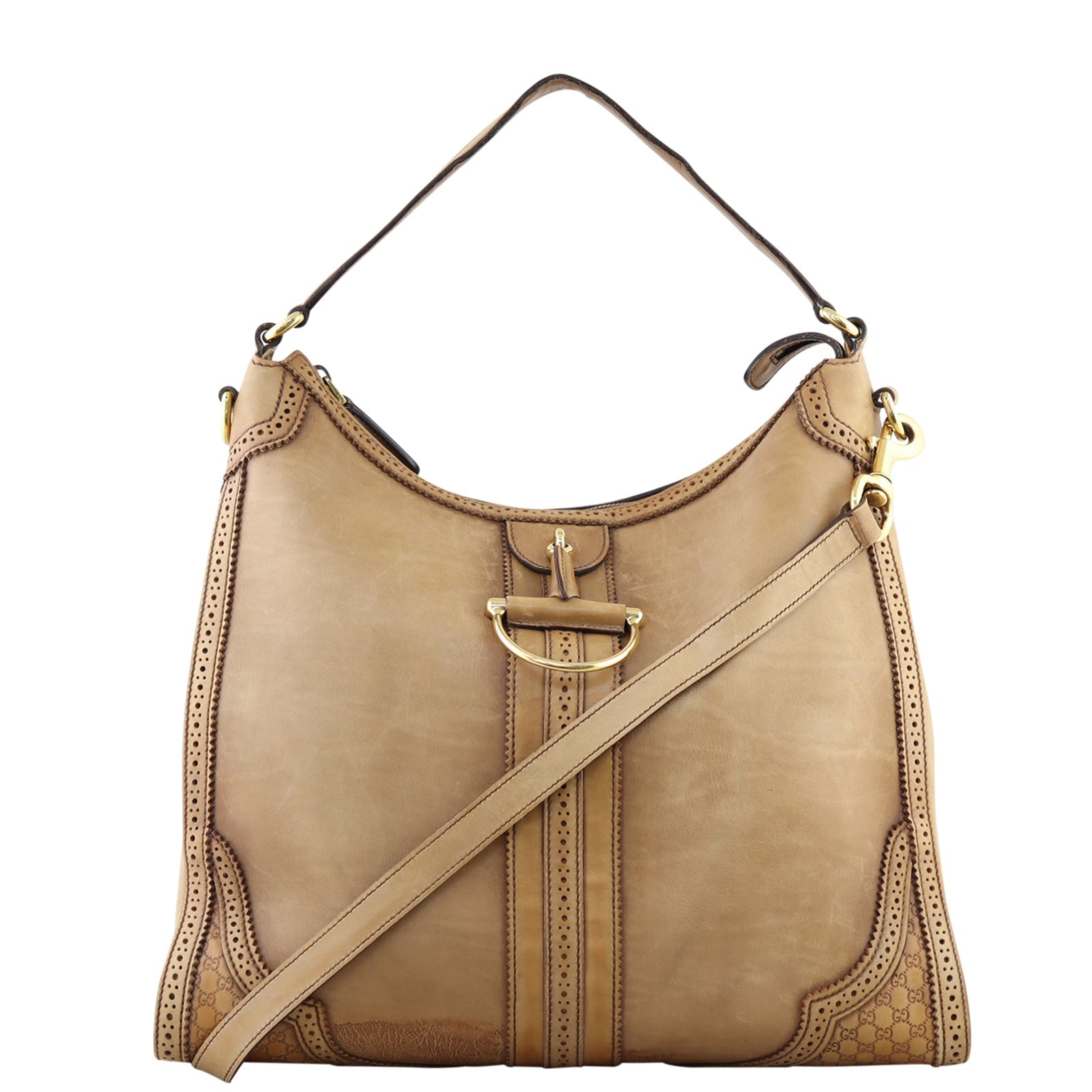 Gucci Duilio Brogue Hobo