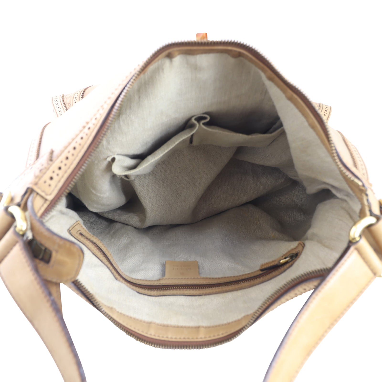 Gucci Duilio Brogue Hobo