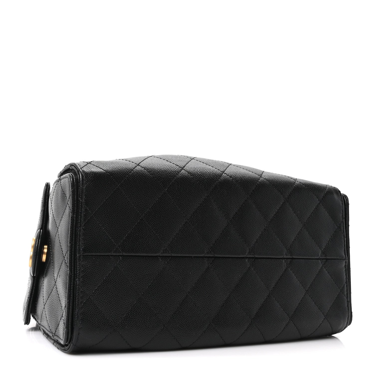 Caviar Quilted Small Chanel 25 Handbag Black