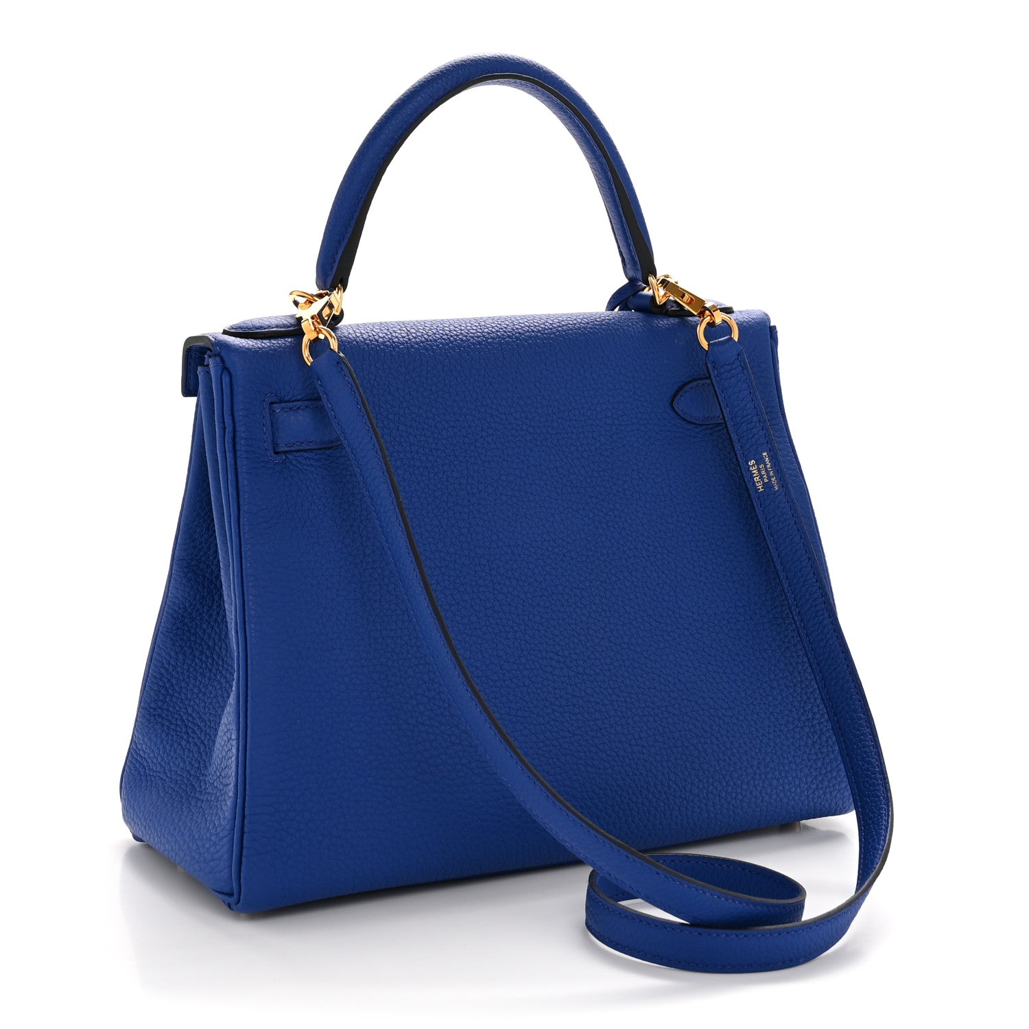 Togo Kelly Retourne 28 Bleu Royal