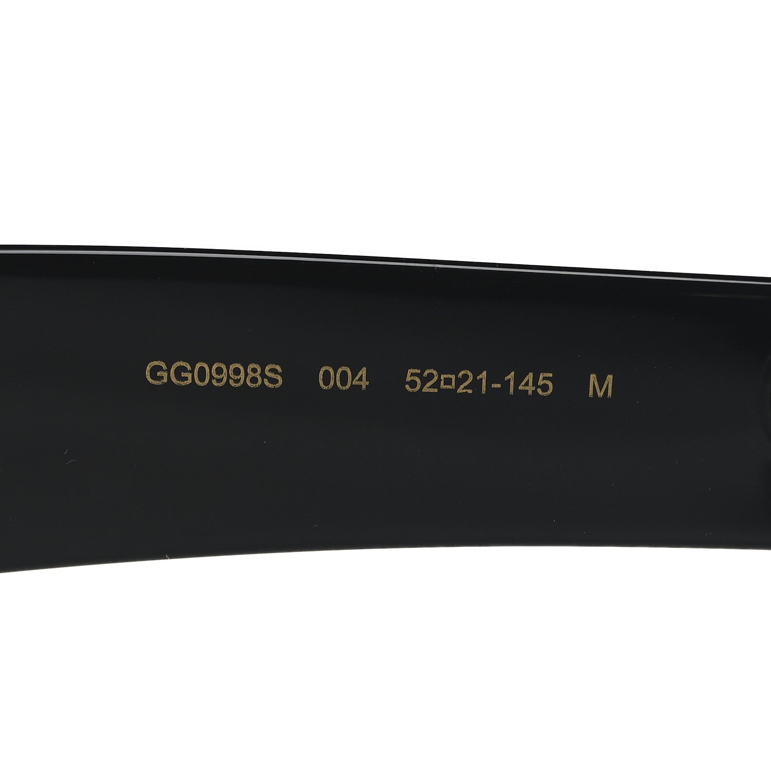 Rectangle 52mm Frame Sunglasses GG0998S Burgundy