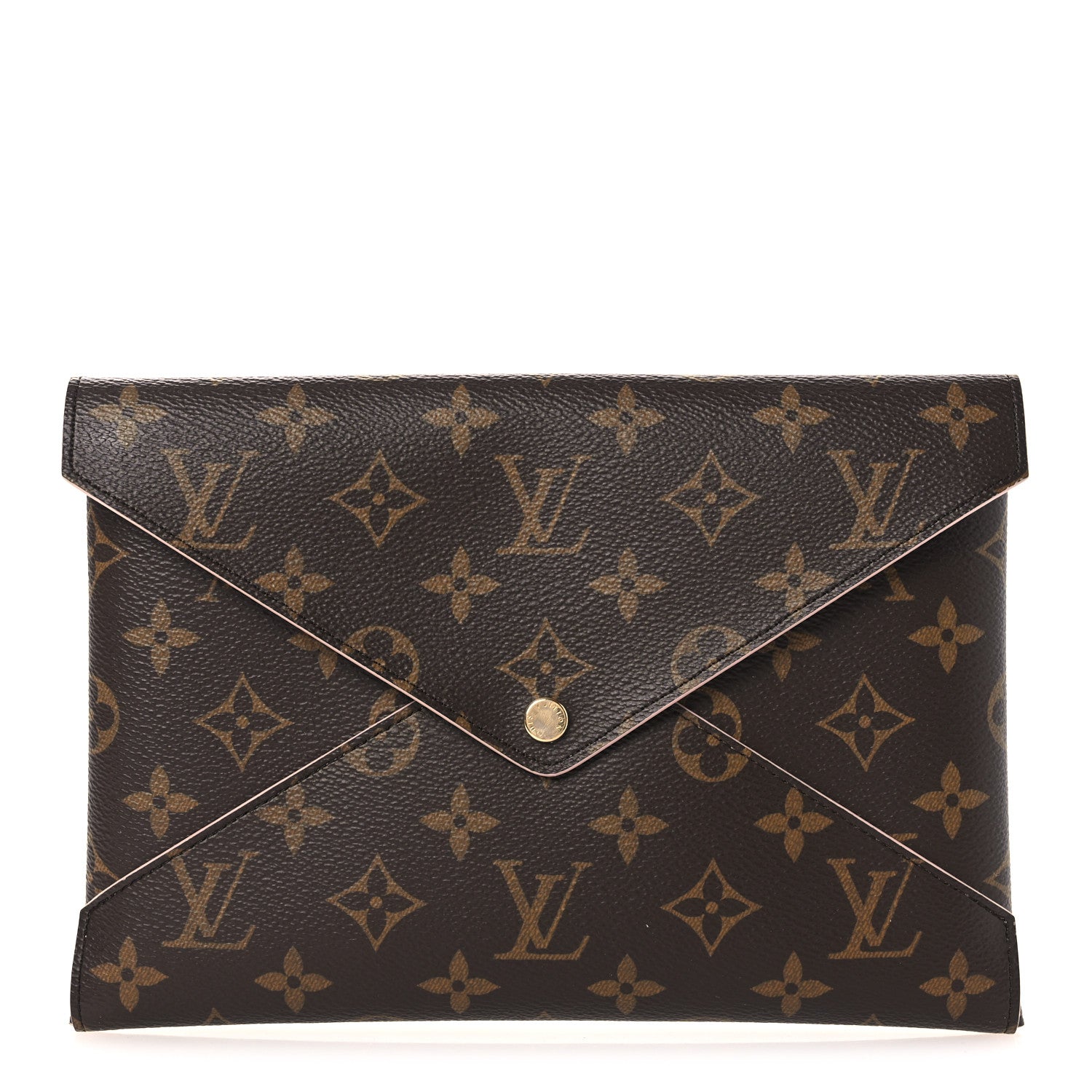 Monogram Large Kirigami Pochette Insert Rose Ballerine