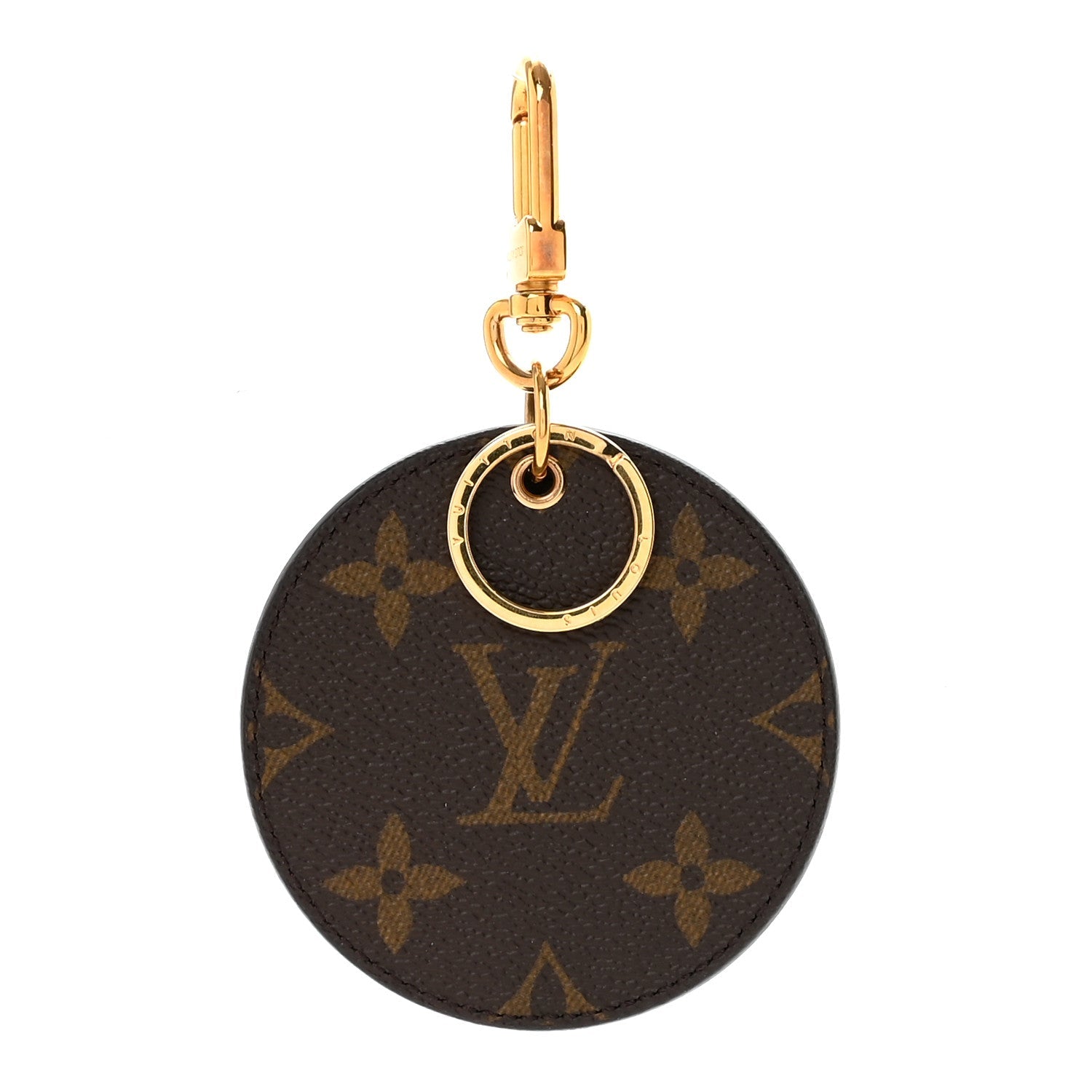 Monogram Reverse Key Holder Bag Charm