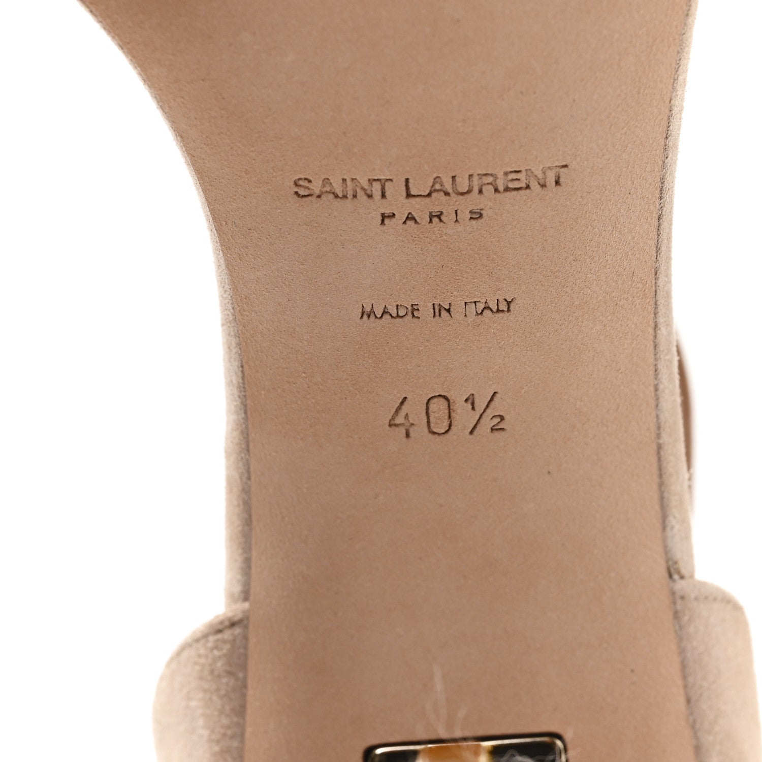 Suede Calfskin Opyum 85 Sandals 40 Misia