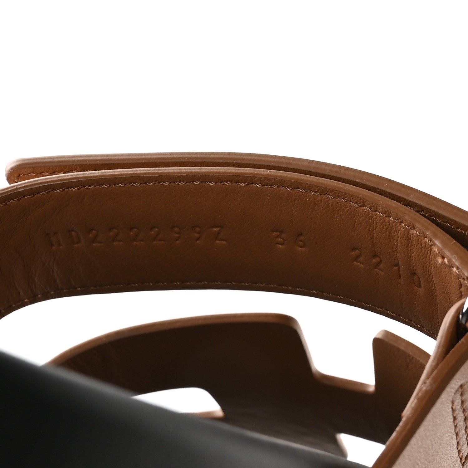 Calfskin Womens Chypre Sandals 36 Naturel