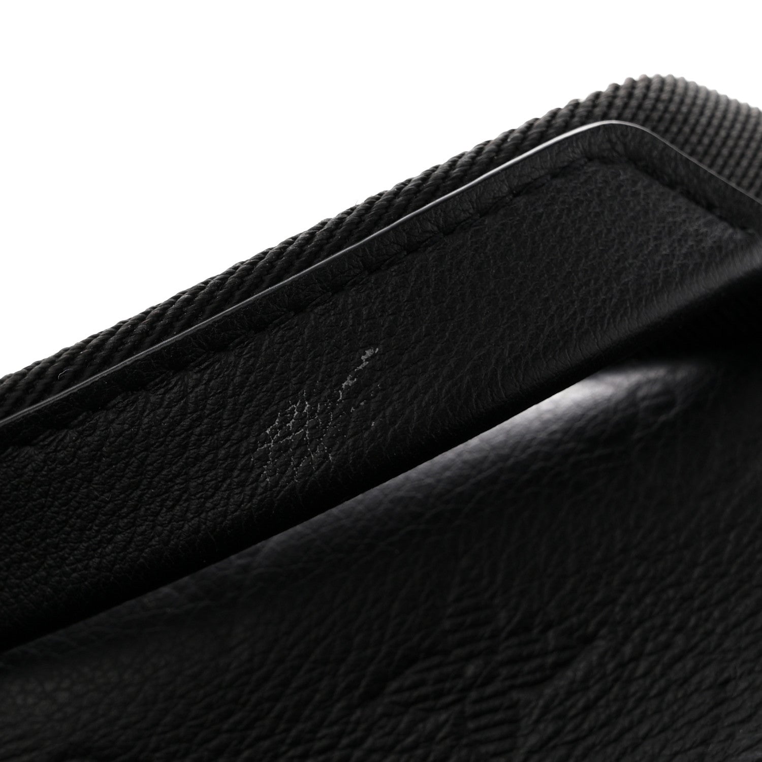 Calfskin Monogram Shadow Discovery Backpack  Black