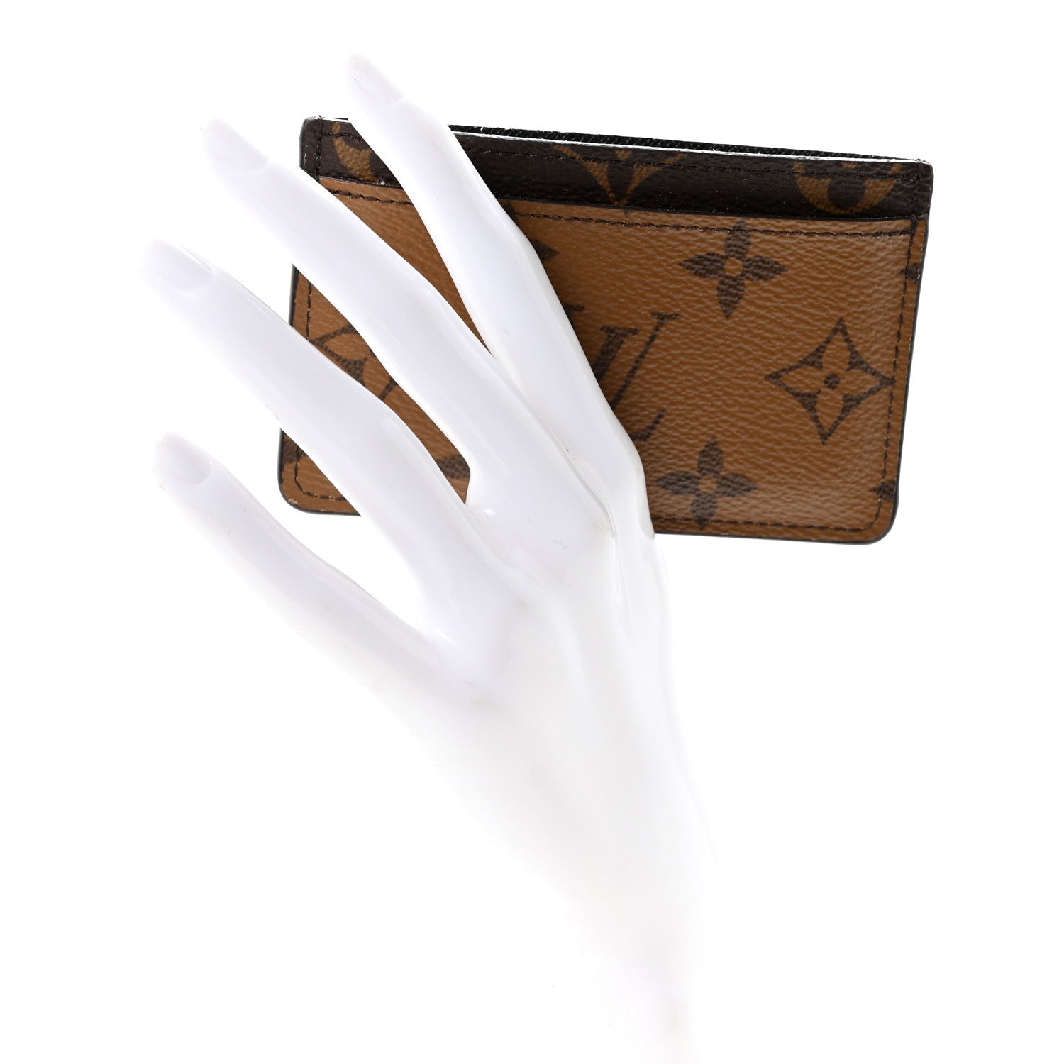 Reverse Monogram Card Holder