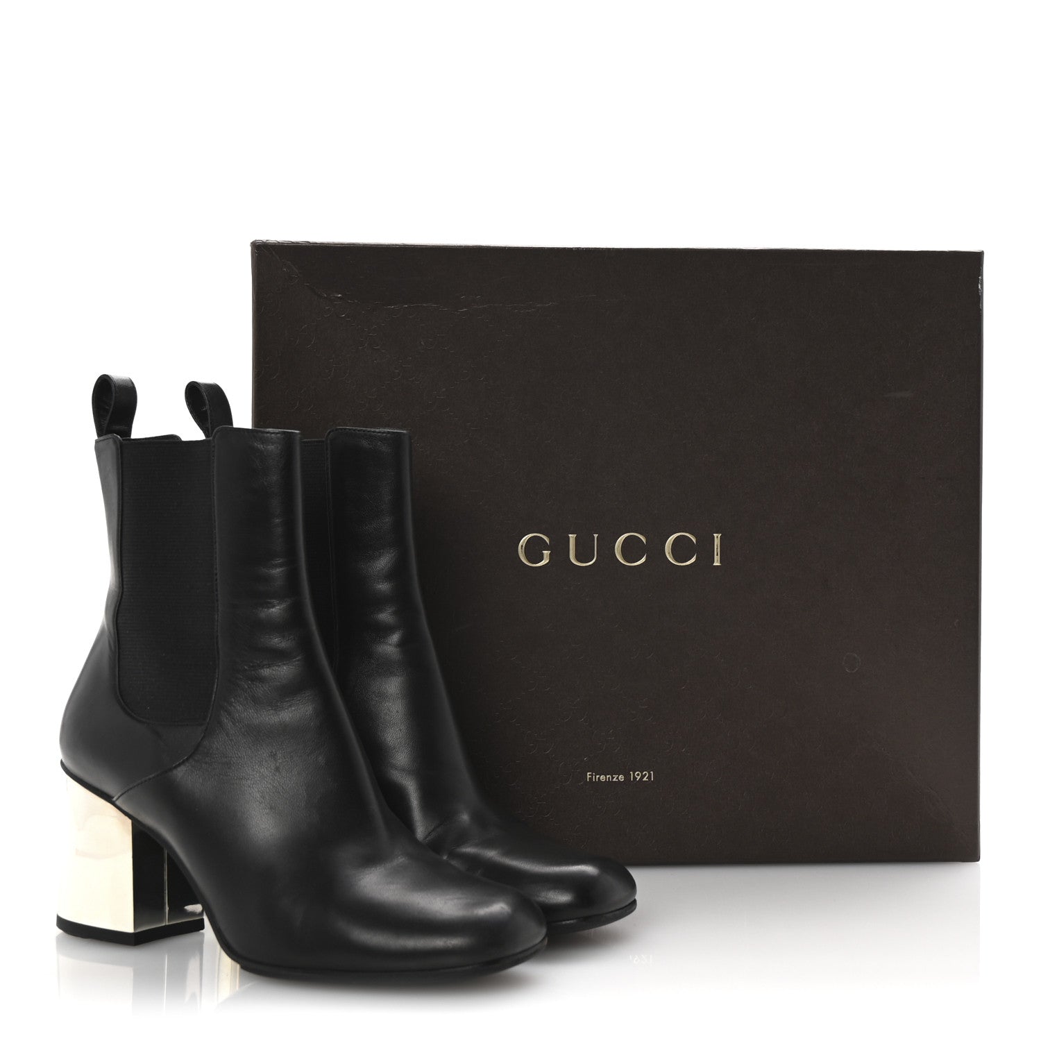 Nappa Charlotte Ankle Boots 37 Black