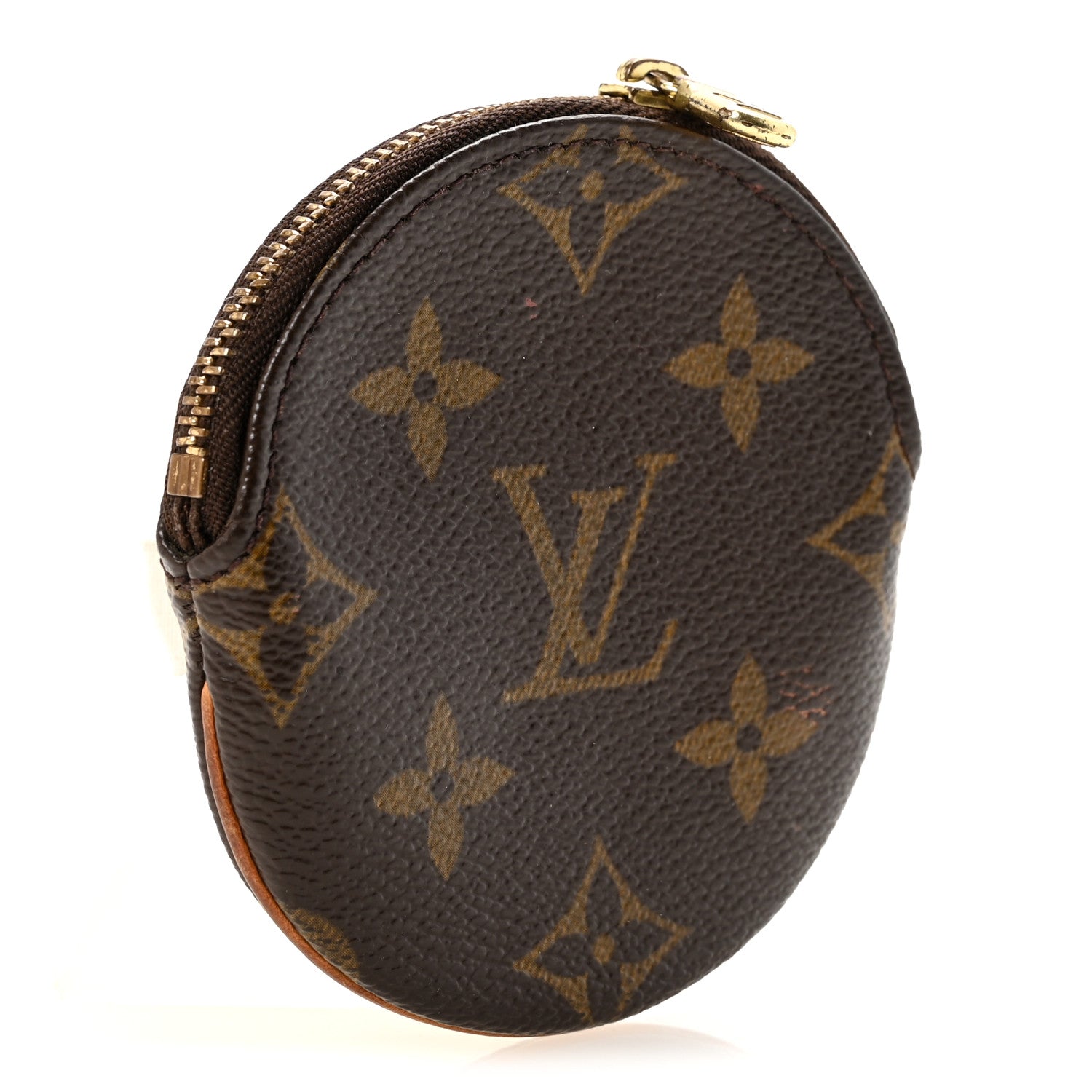 Monogram Round Coin Purse