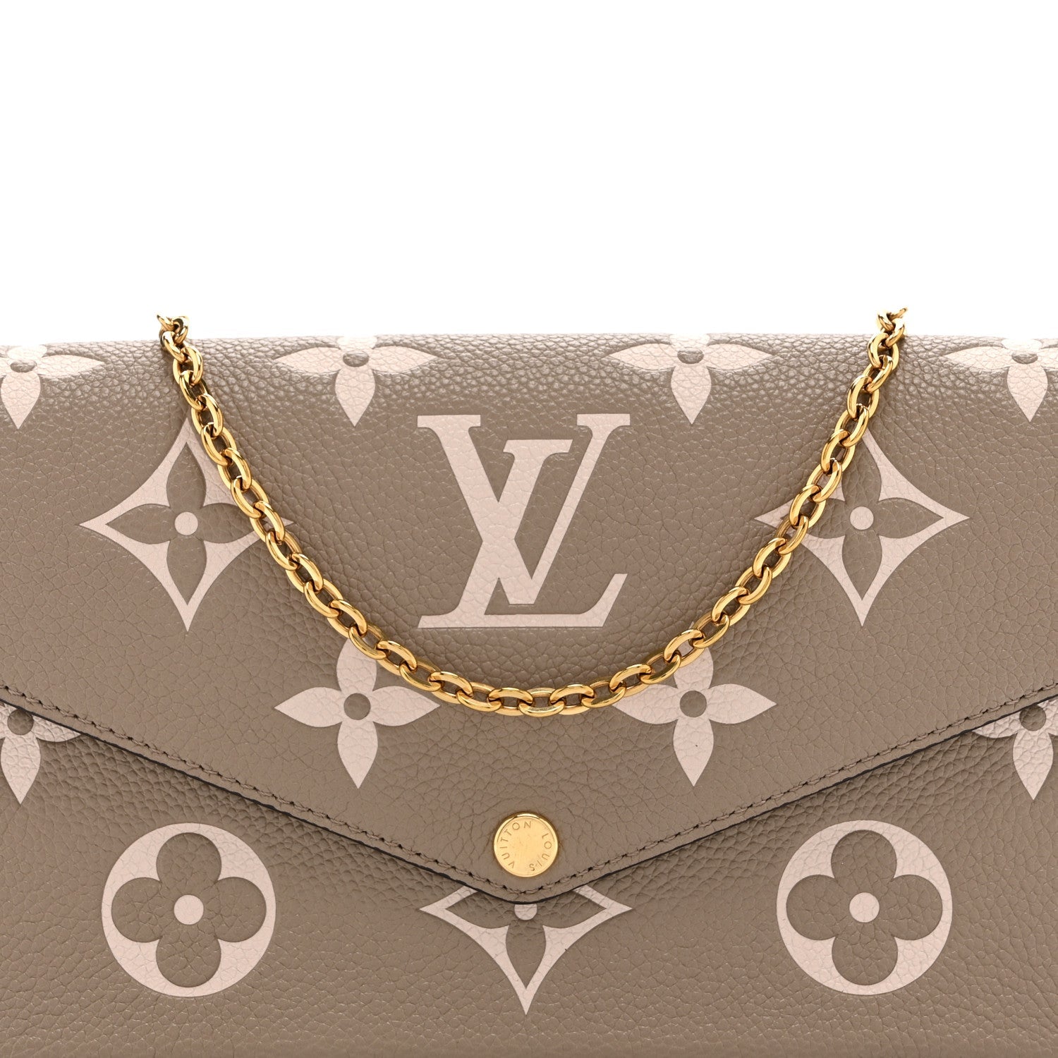 Empreinte Monogram Giant Felicie Pochette Tourterelle Creme