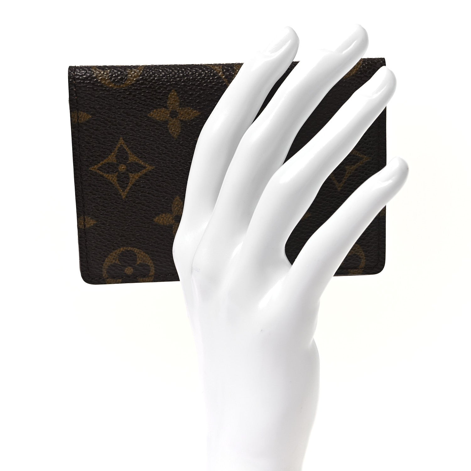 Monogram Porte 2 Cartes Vertical Card Holder