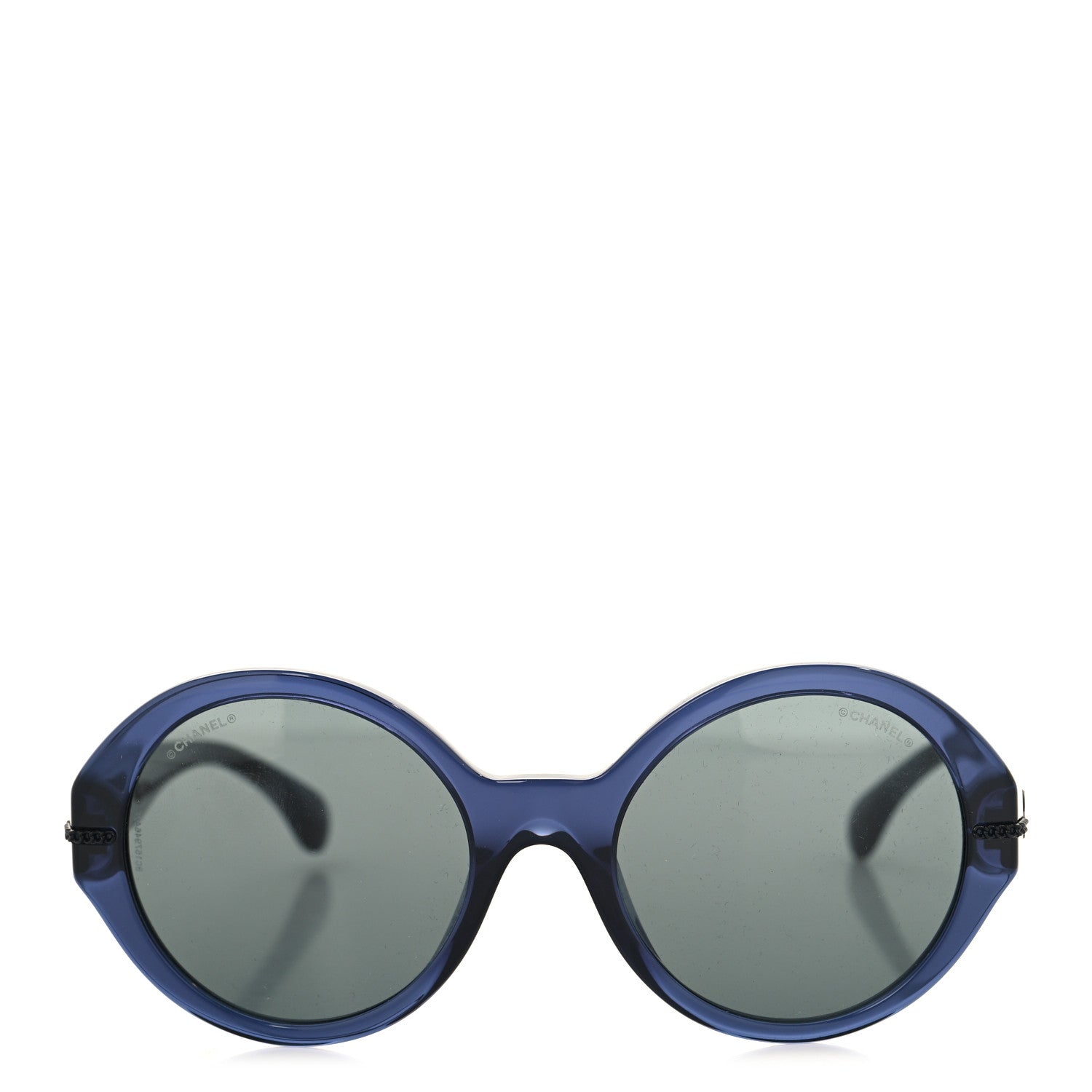 Acetate Chain Sunglasses 5511 Blue