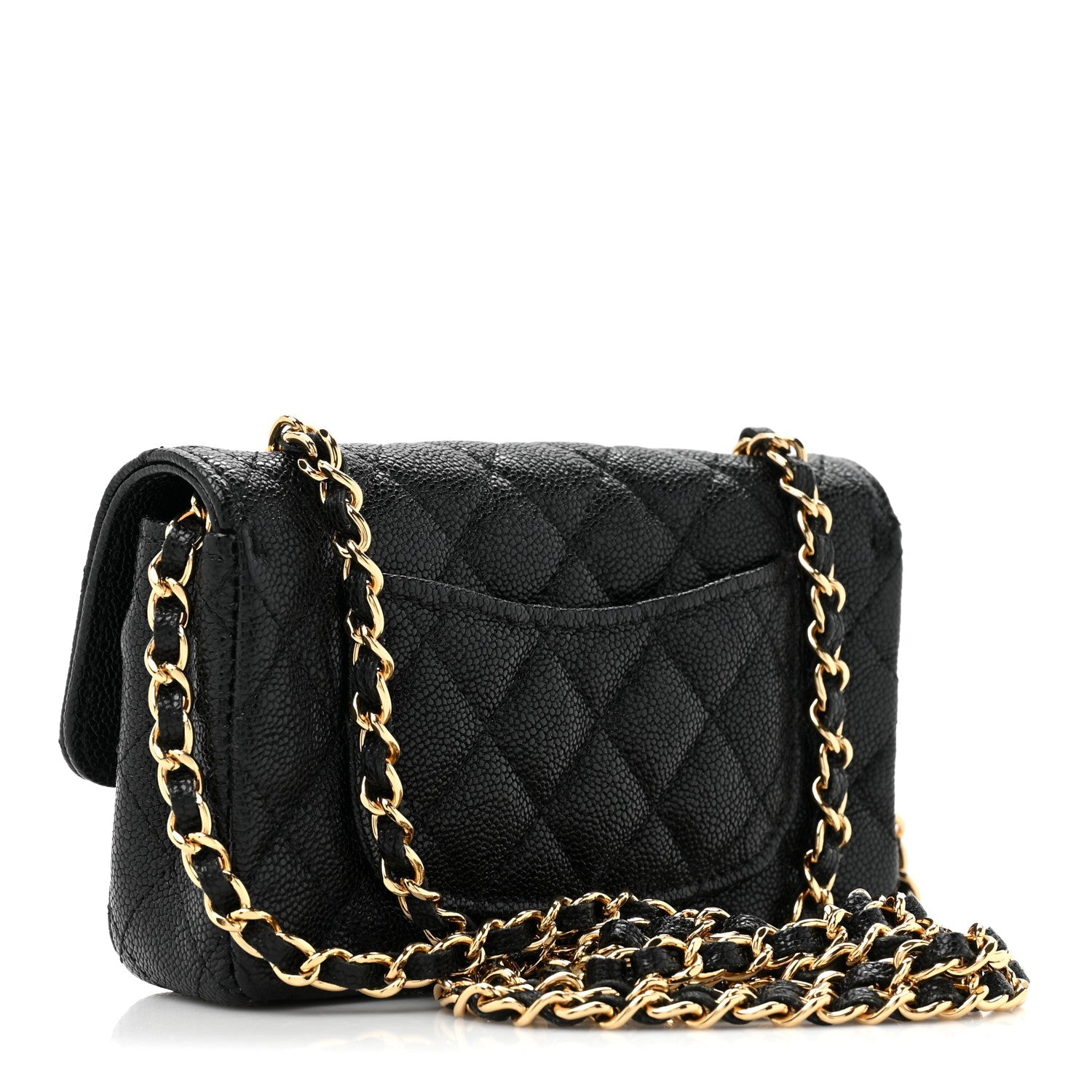 Lambskin Calfskin Tweed Success Story Set of 4 Minis Bags Black