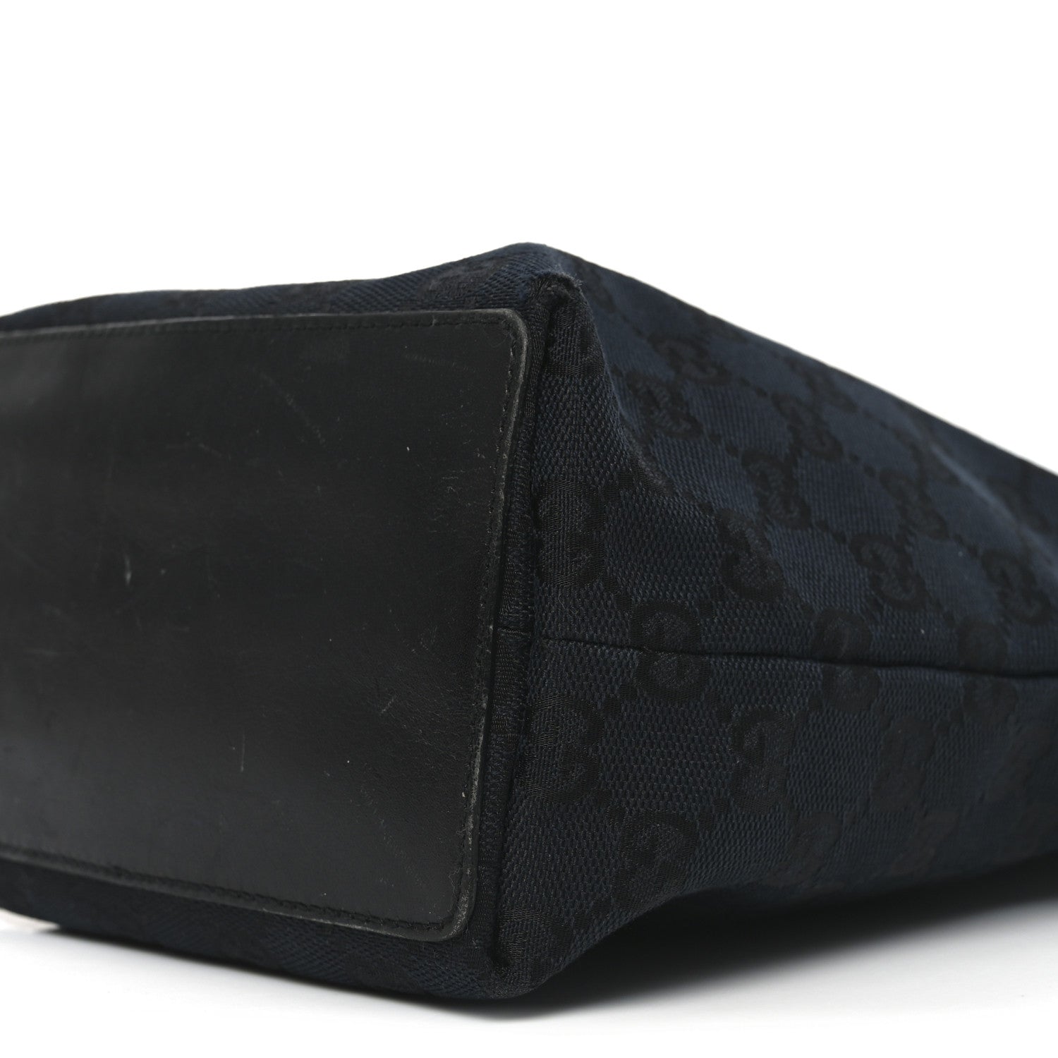 Monogram Small Bucket Tote Black