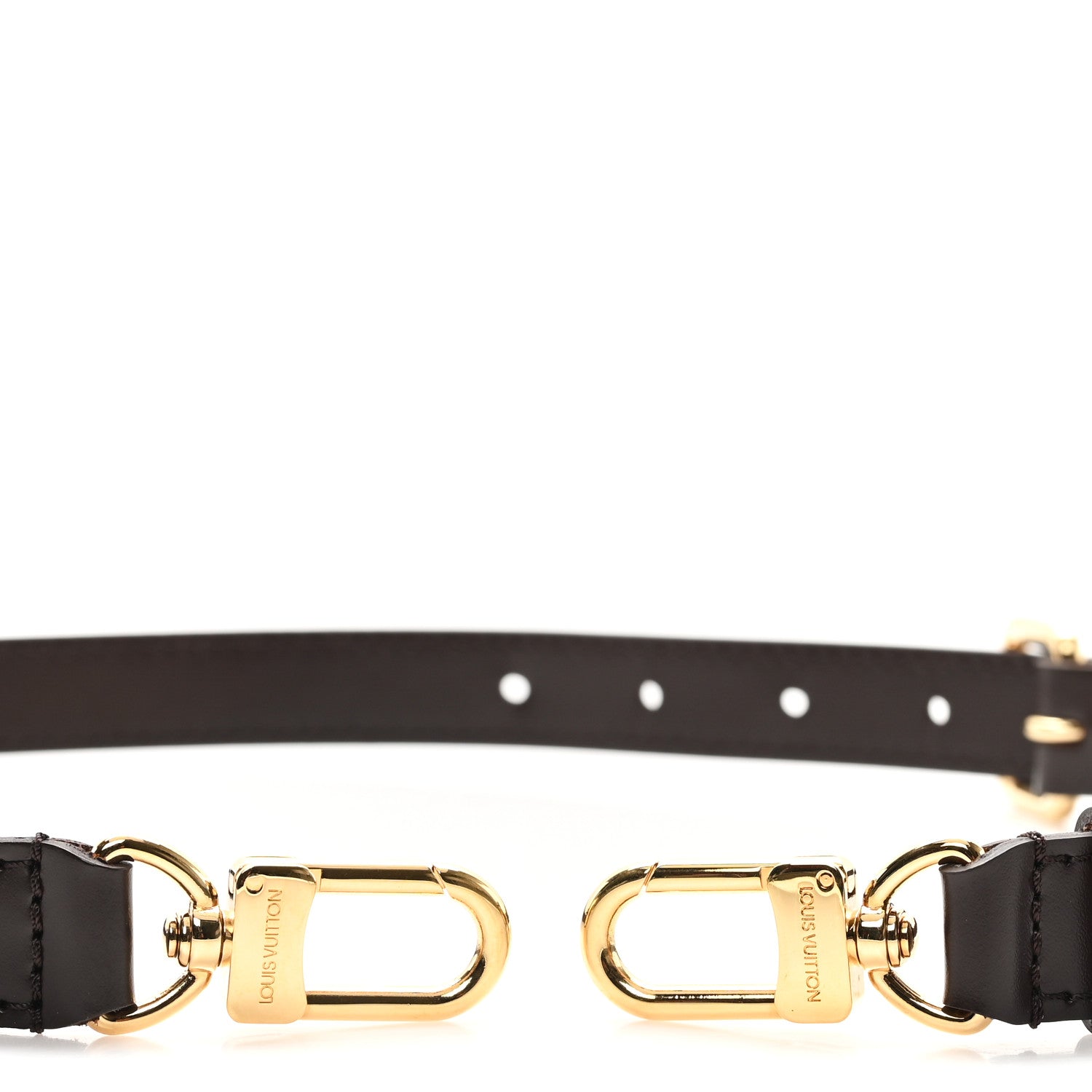 Calfskin 16mm Adjustable Shoulder Strap Brown