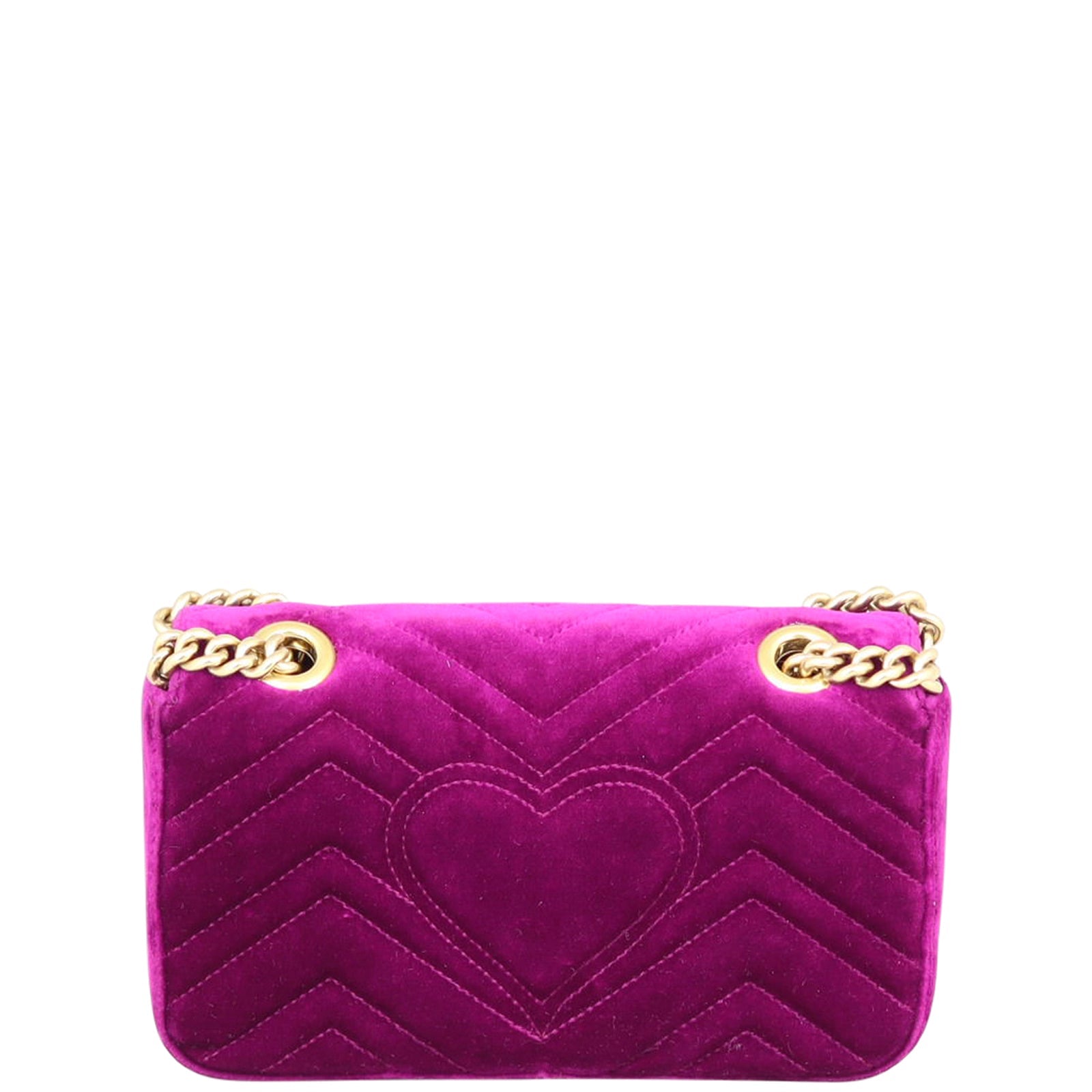 Gucci GG Marmont Velvet Mini Shoulder Bag