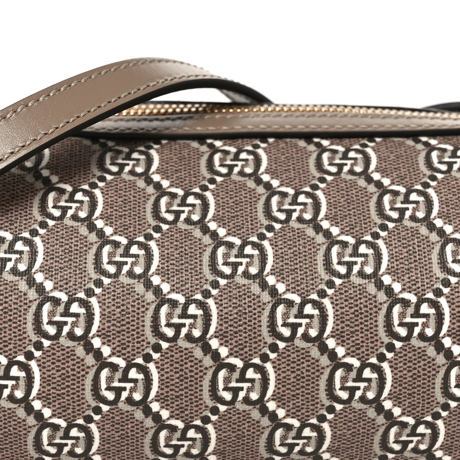 GG Shadow Monogram Mini Shoulder Bag Taupe