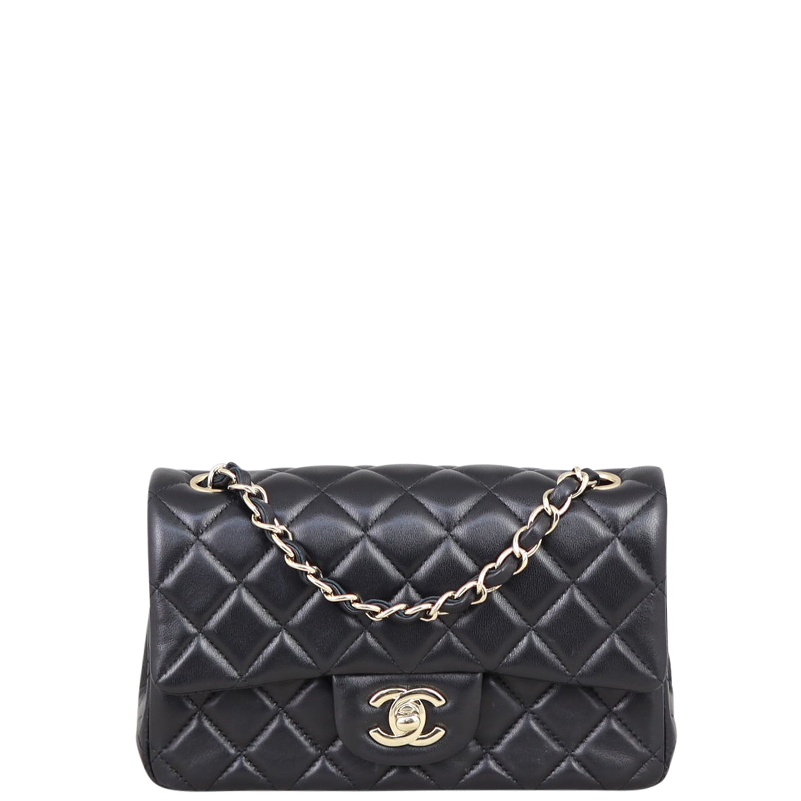 Chanel Classic Flap Mini Rectangular Bag | Black 24 Series