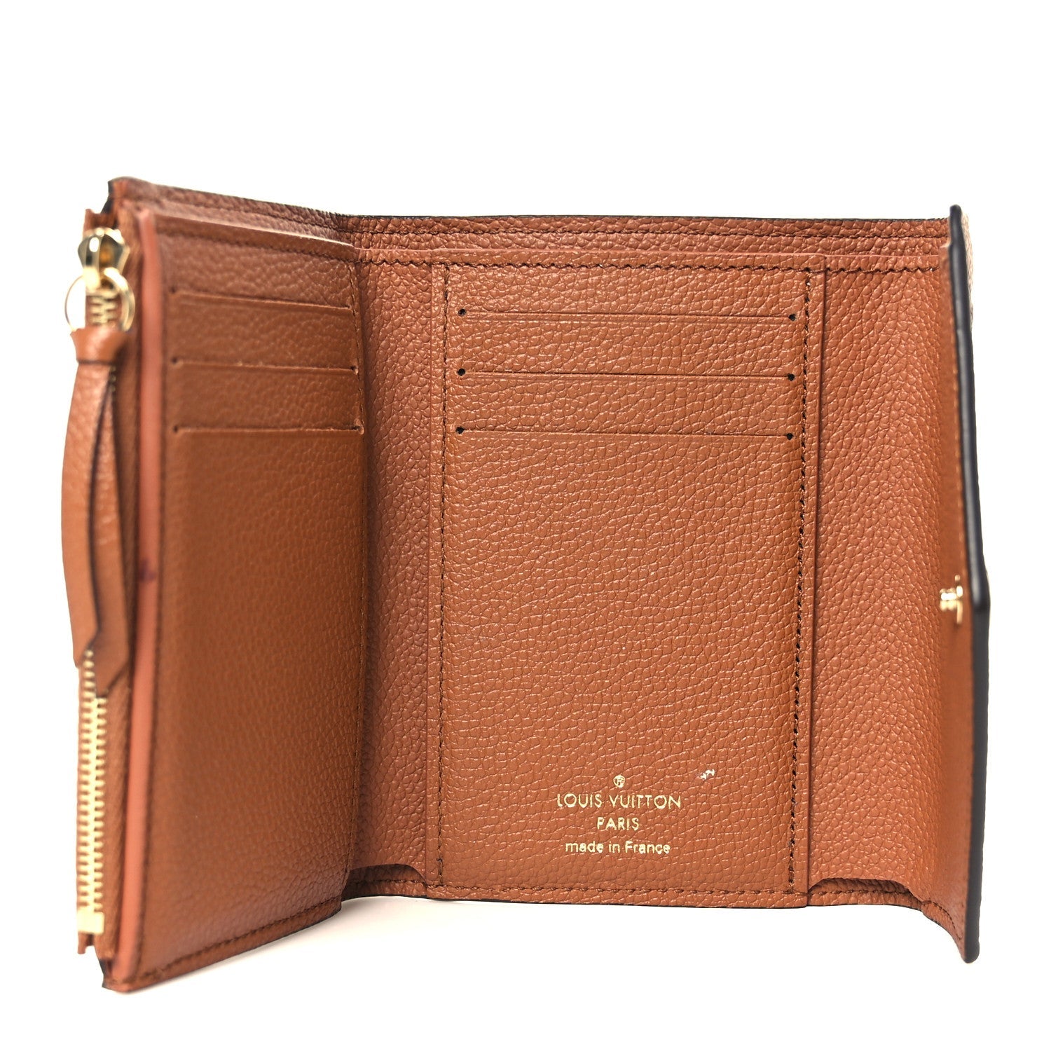 Empreinte Victorine Wallet Cognac