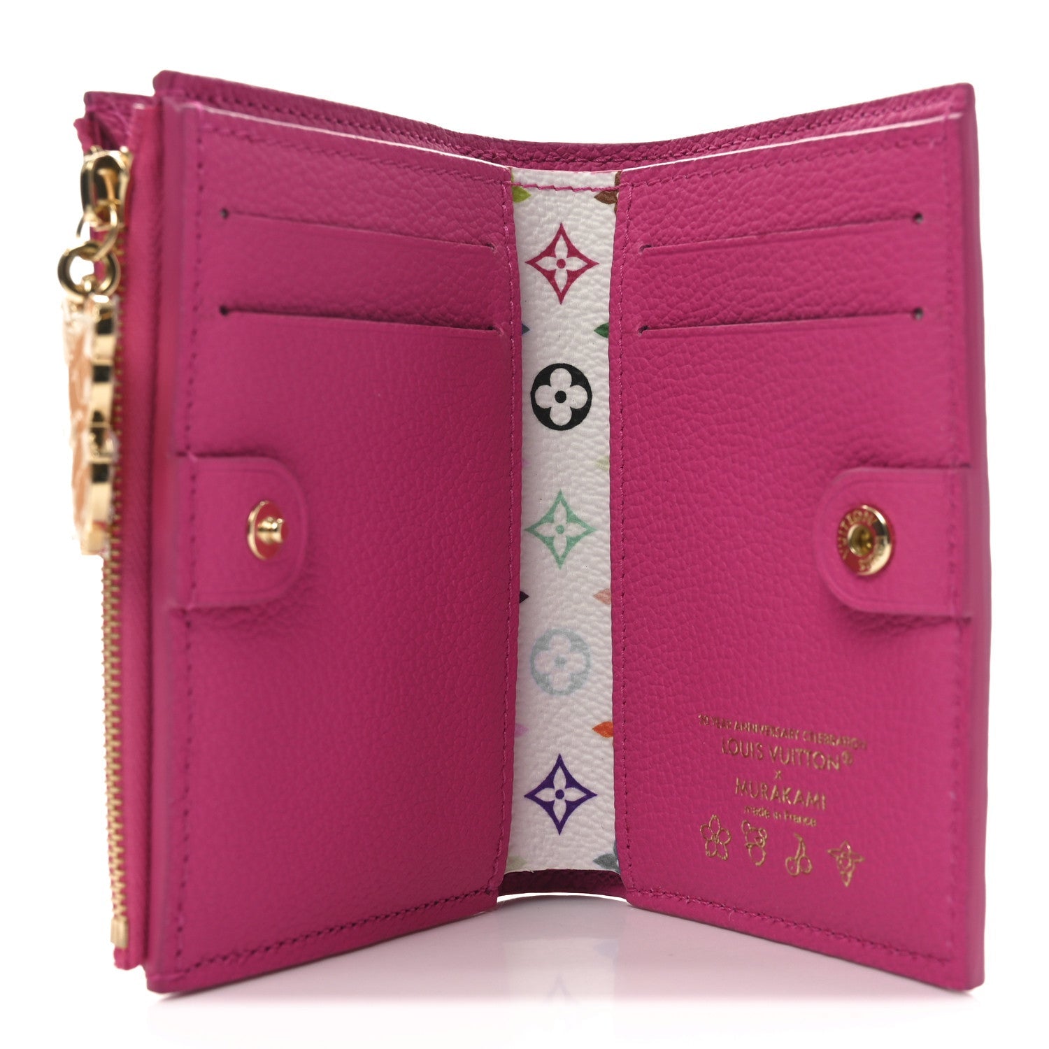 LV X TM Empreinte Monogram Lisa Wallet Kawaii Pink