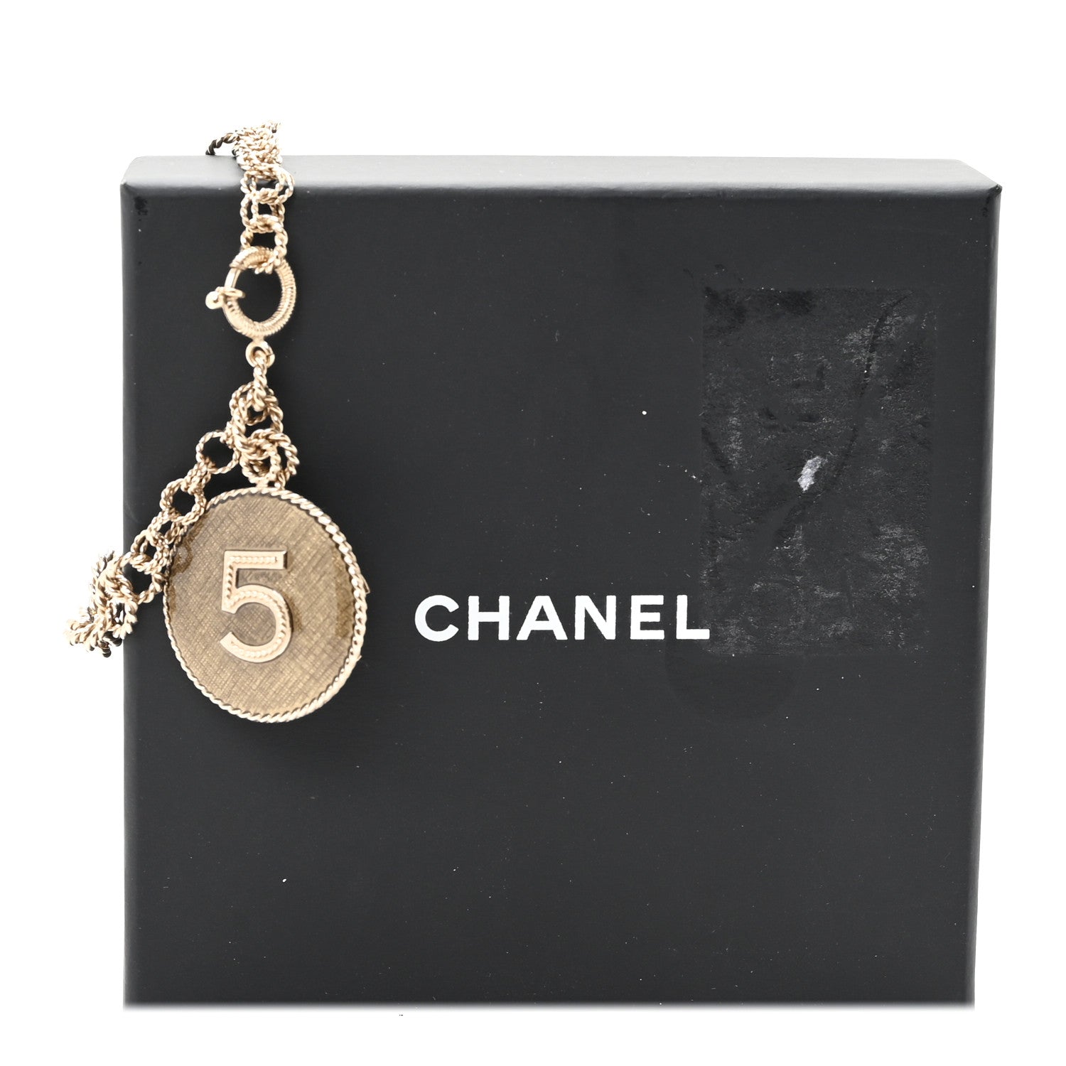 CC N°5 Medallion Bracelet Golden Green