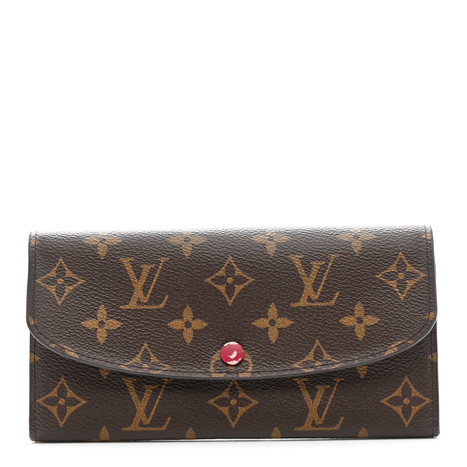 Monogram Emilie Wallet Fuchsia