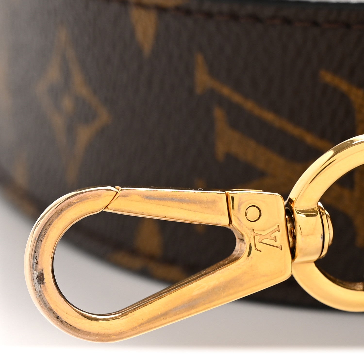 Monogram Bandouliere Shoulder Strap Black