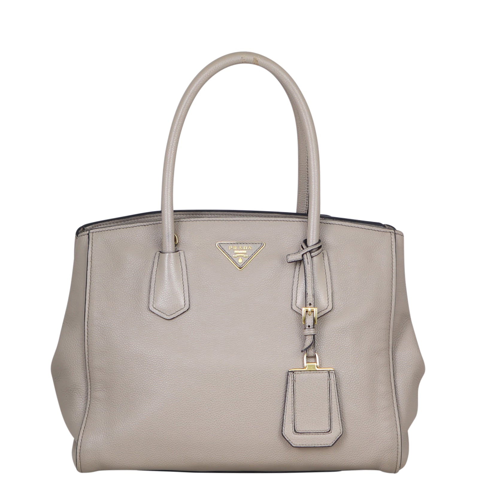 Prada Vitello Grain Shopping Tote