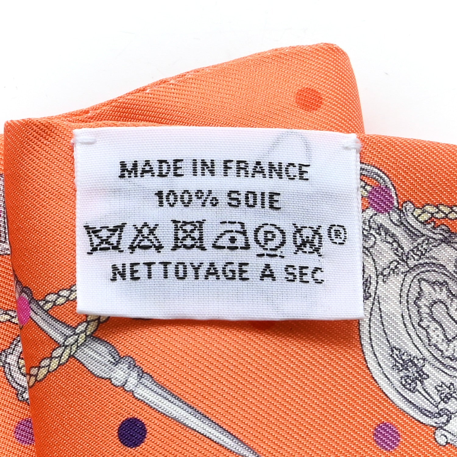 Silk Les Cles A Pois Twilly Abricot Gris Acier