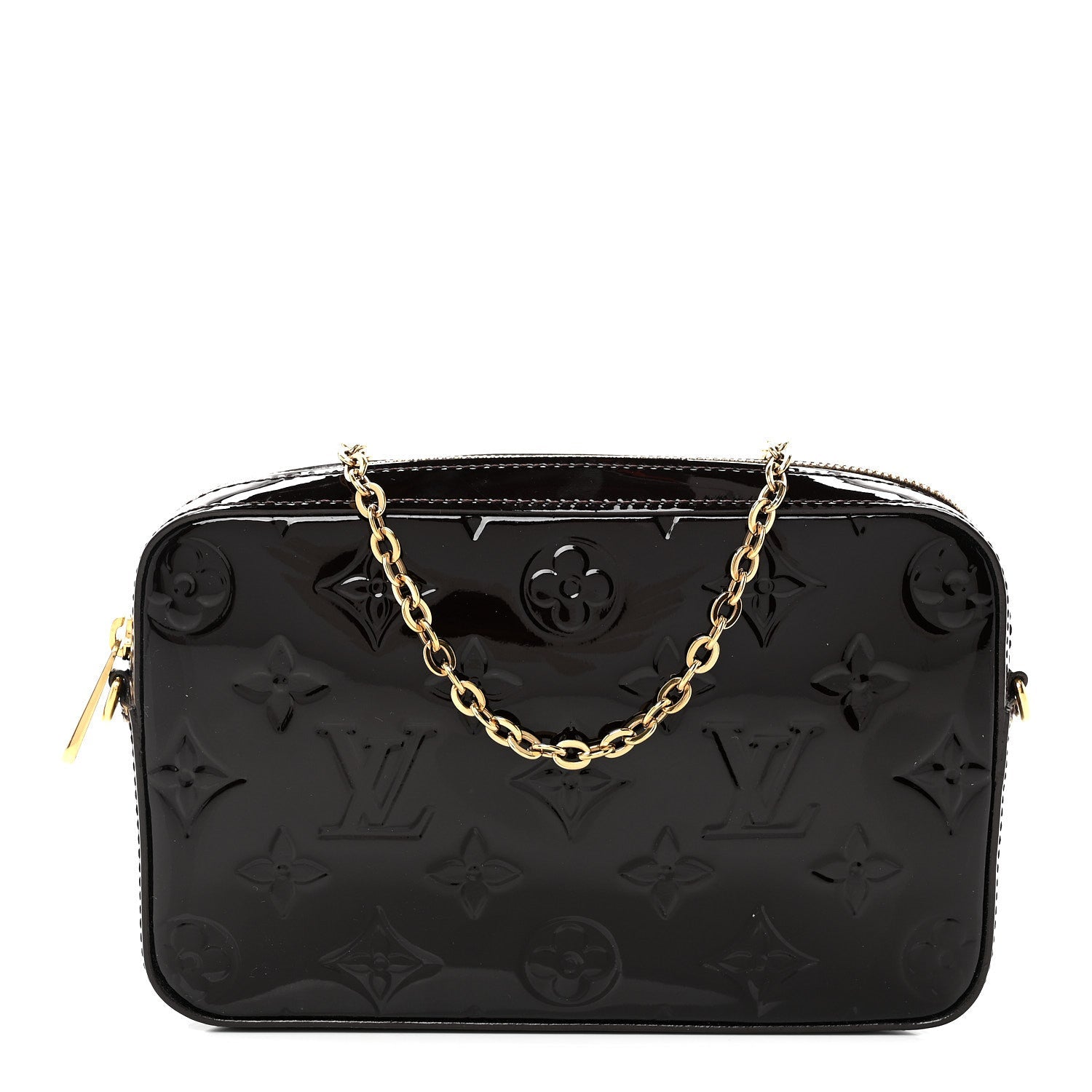 Vernis Camera Pouch Amarante