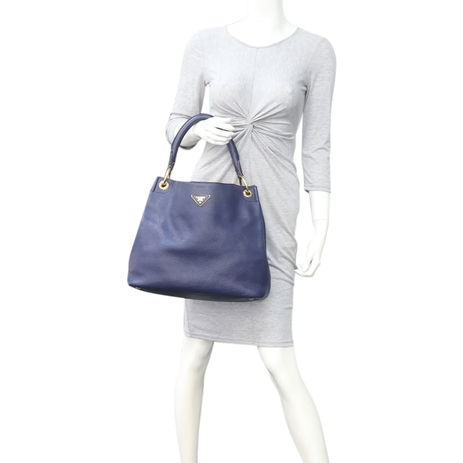 Prada Vitello Daino Hobo