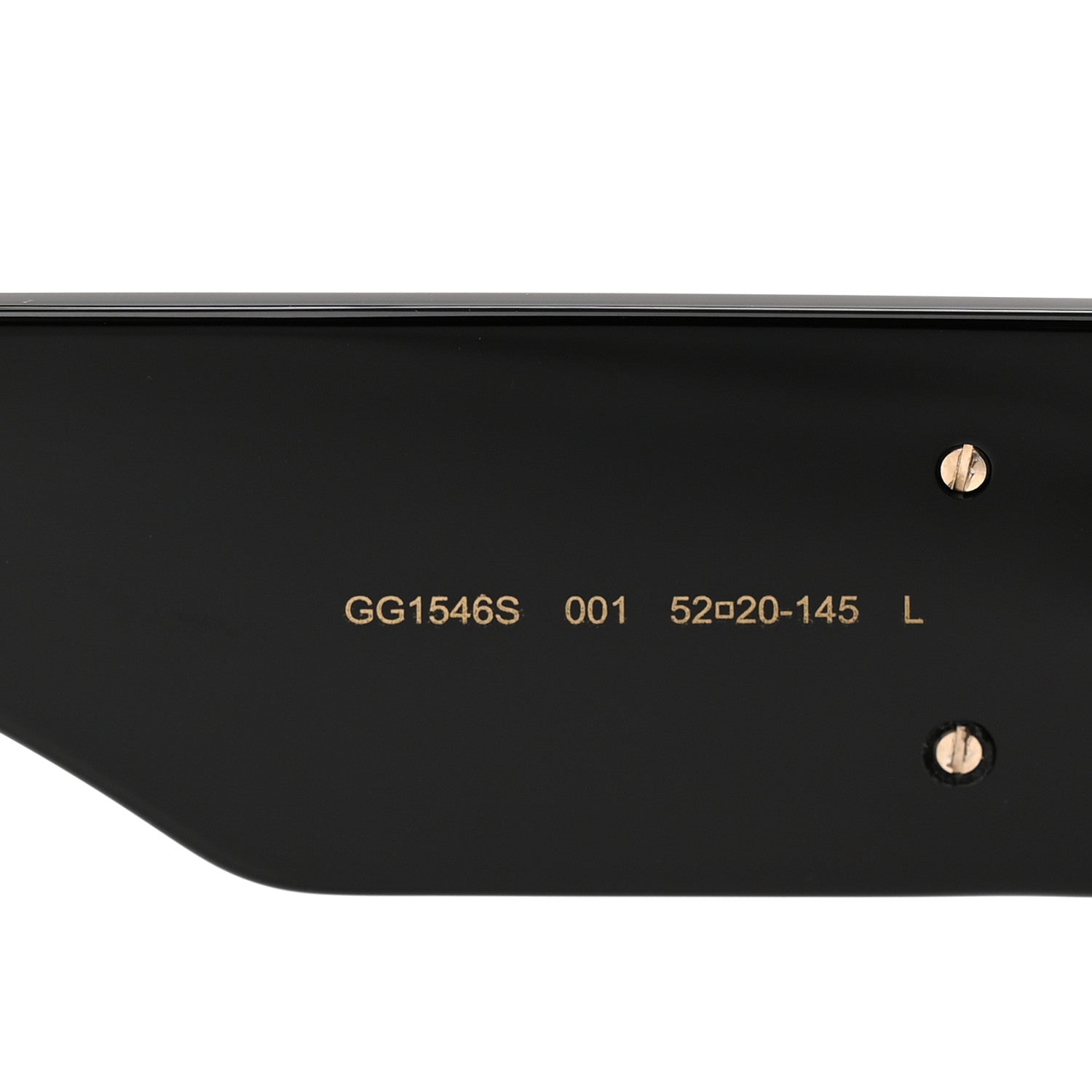 Acetate Square Sunglasses GG1546S Black