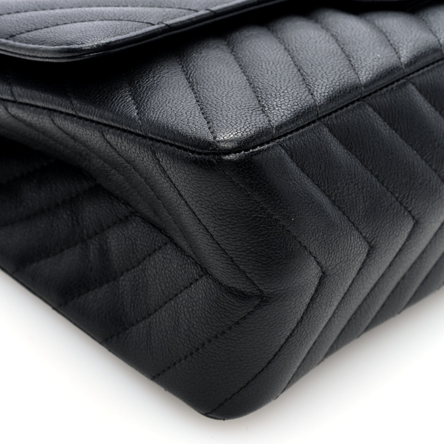 Sheepskin Chevron Quilted 2.55 Reissue 226 Flap So Black