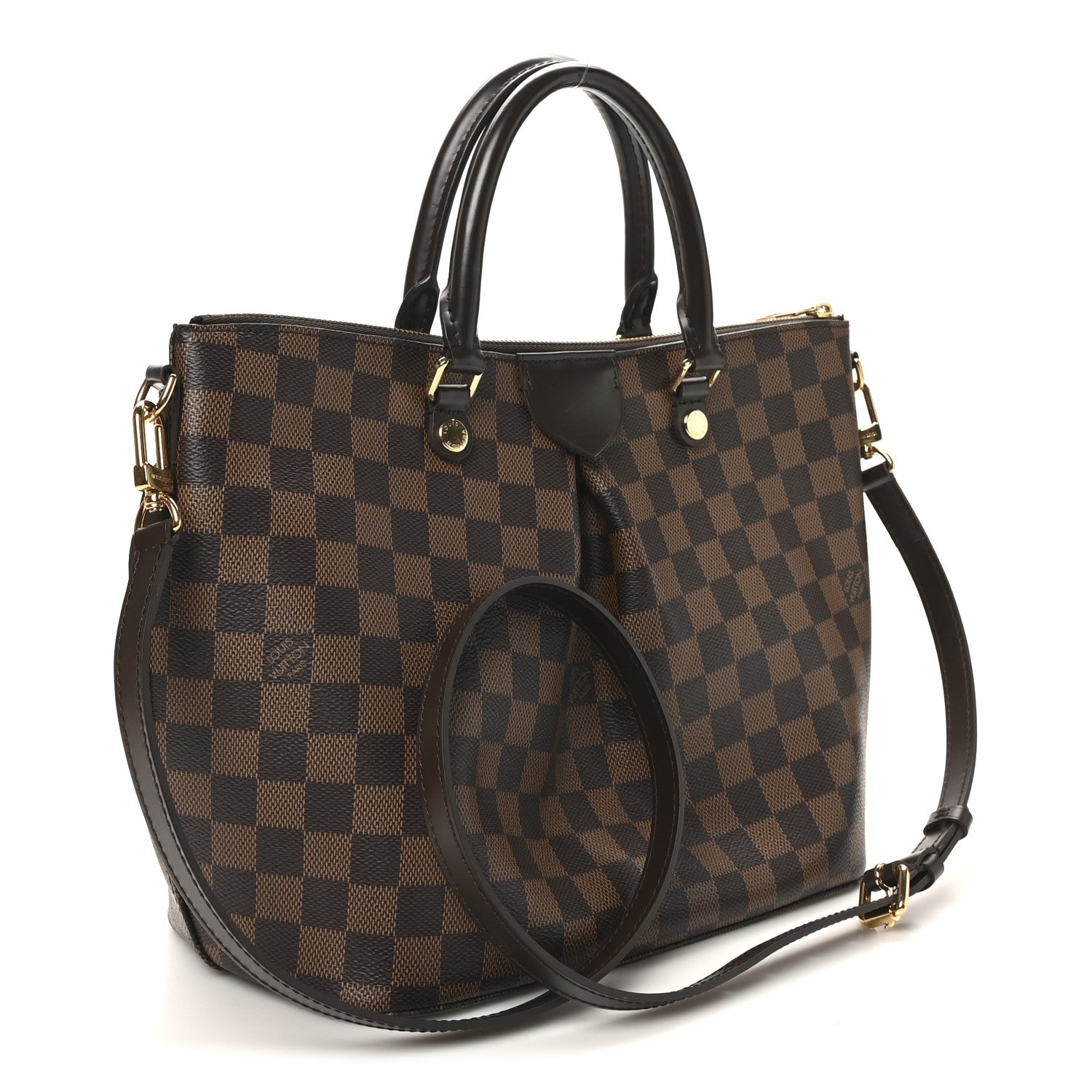 Damier Ebene Siena PM