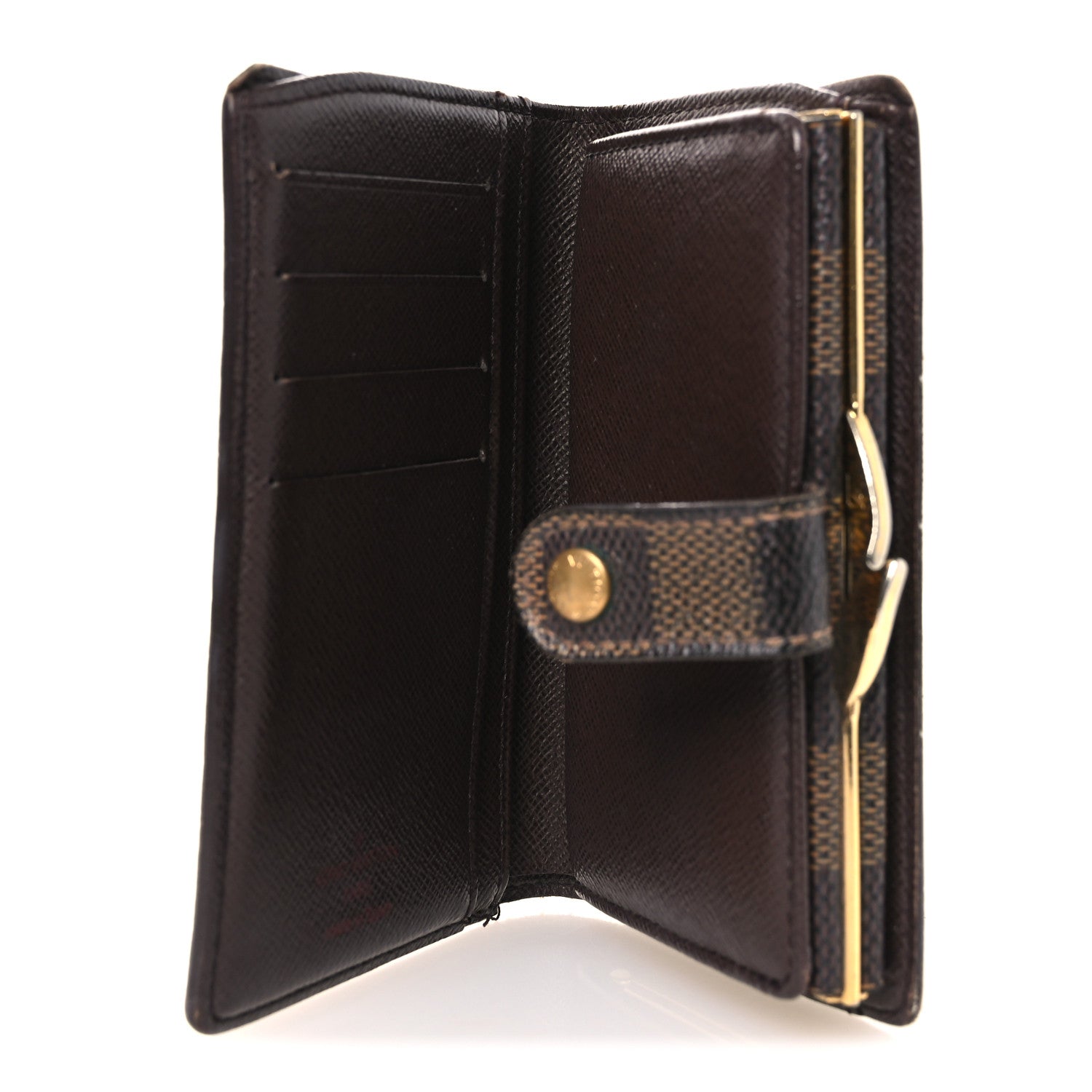 Damier Ebene French Purse Wallet