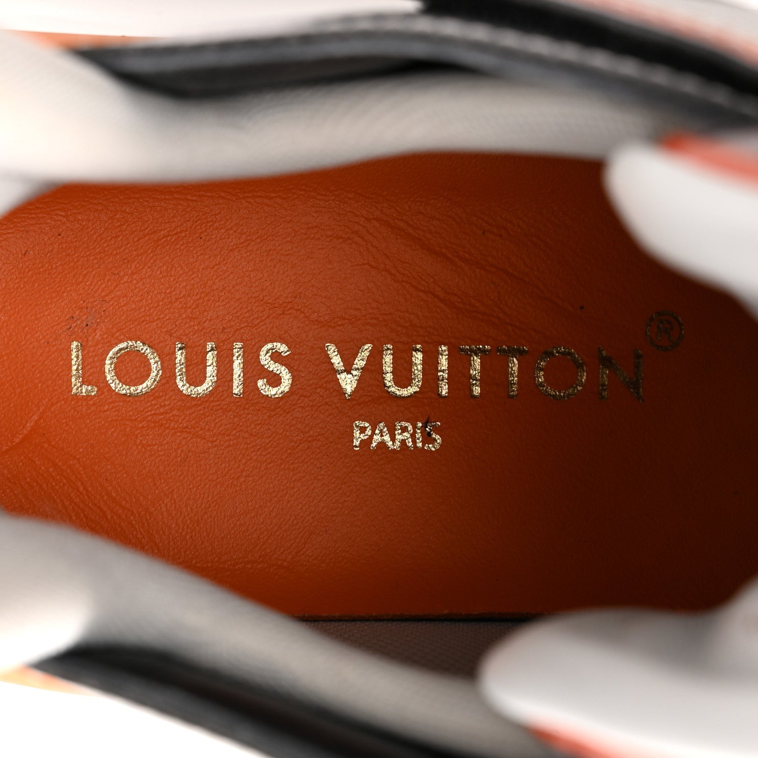 Metallic Calfskin Monogram LV Archlight 2.0 Platform Sneakers 37.5 Silver White Orange