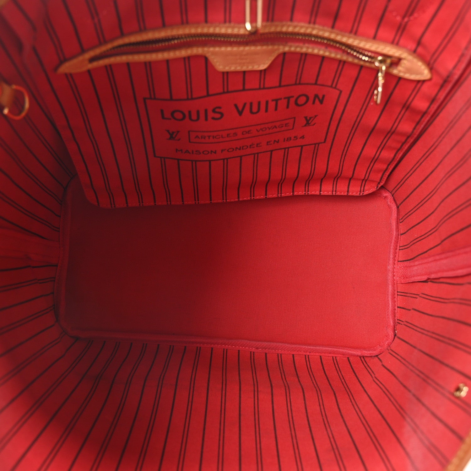 Monogram Neo Neverfull MM Cherry