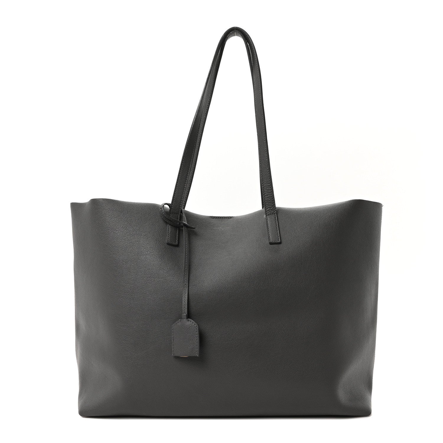 Calfskin Large Shopping Tote Earth