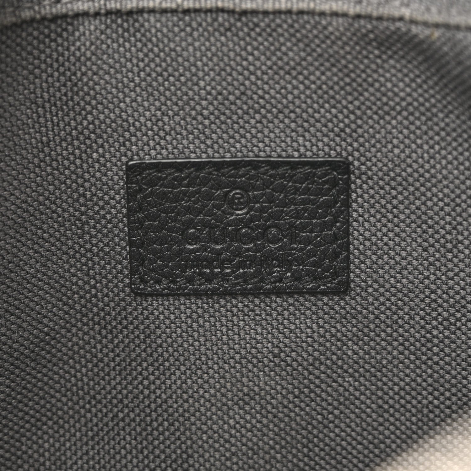 GG Supreme Monogram Mini Shoulder Bag Grey Black