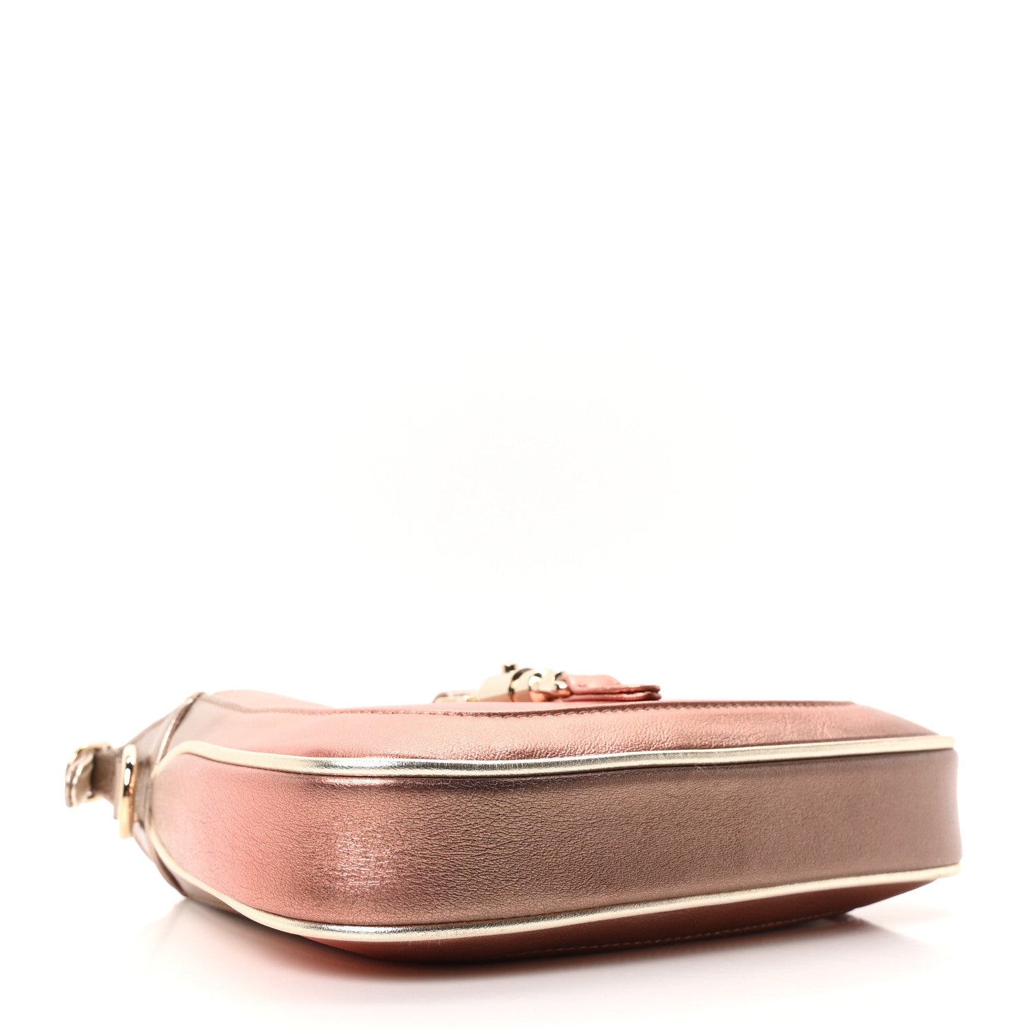Metallic Faded Nappa Mini Jackie 1961 Copper