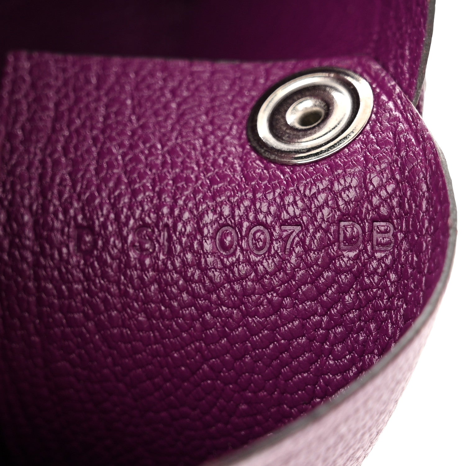 Chevre Mysore Calvi Card Case Anemone