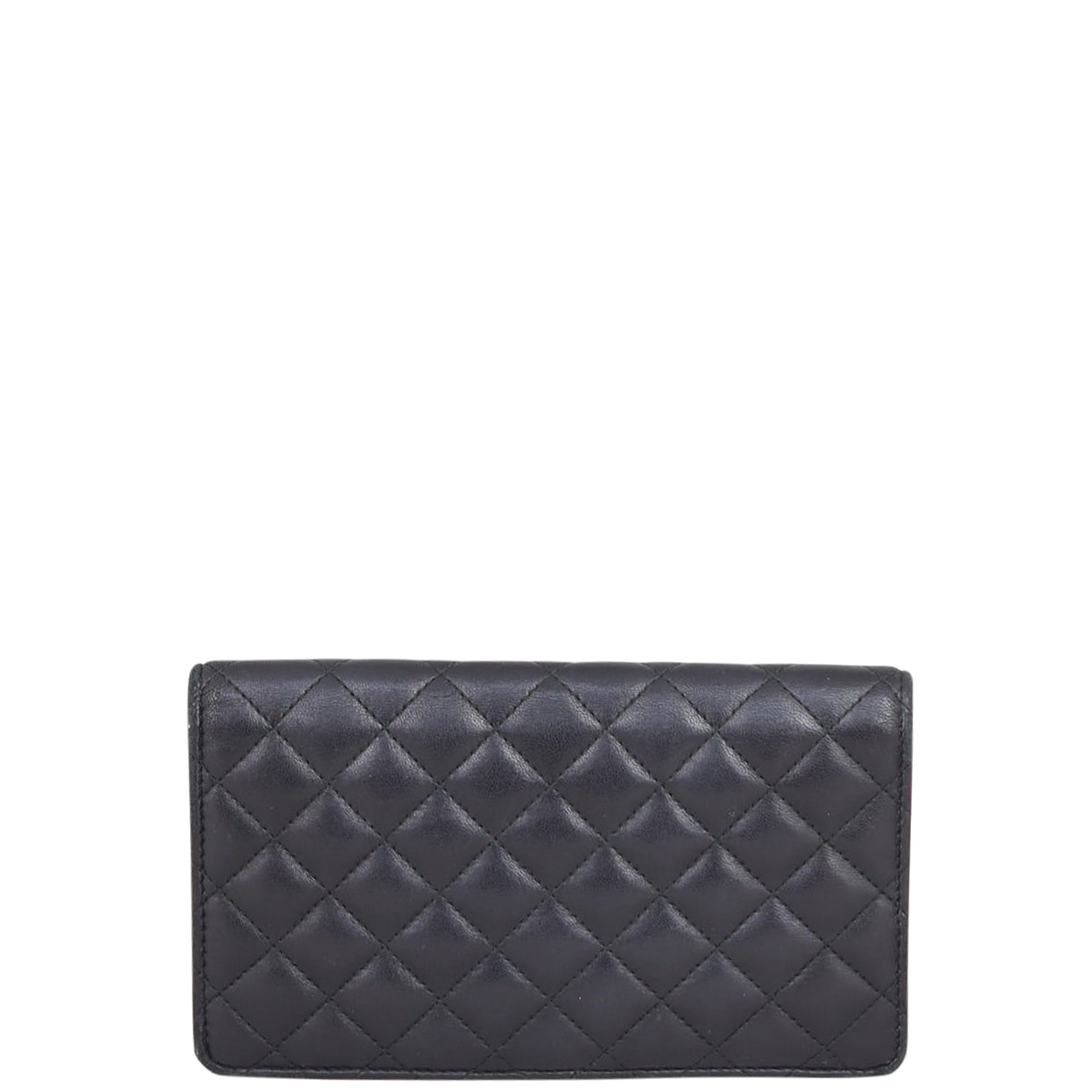 Chanel CC Quilted Yen Wallet