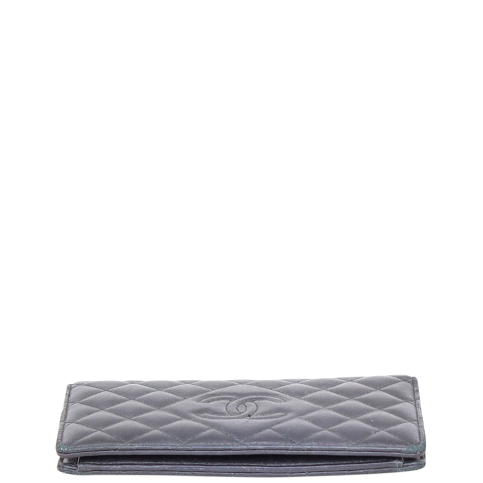 Chanel CC Quilted Yen Wallet