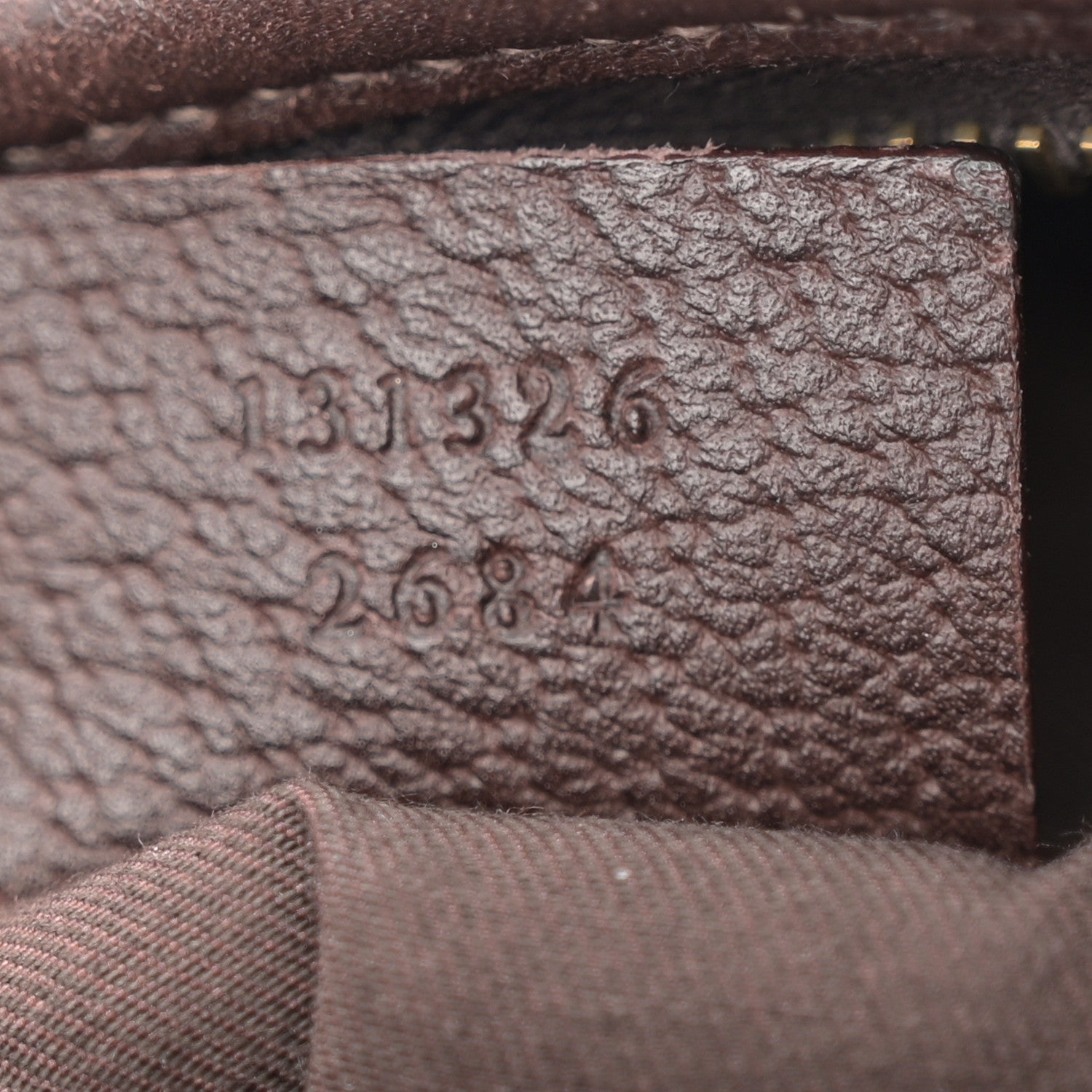 Monogram Abbey Messenger Bag Dark Brown