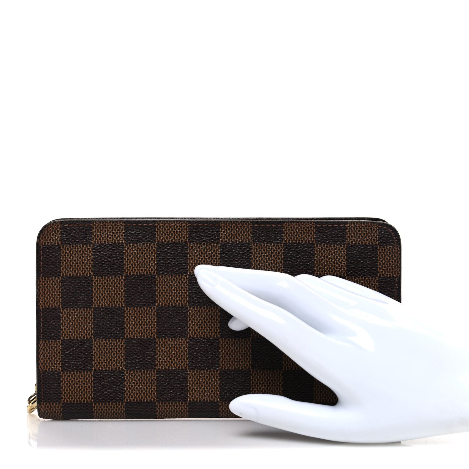 Damier Ebene Porte-Monnaie Zippe Zippy Wallet