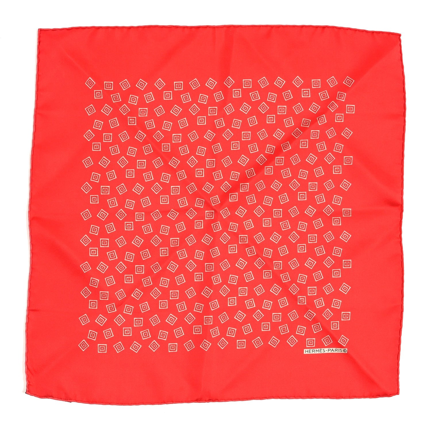 Silk Bolduc Pocket Square Scarf