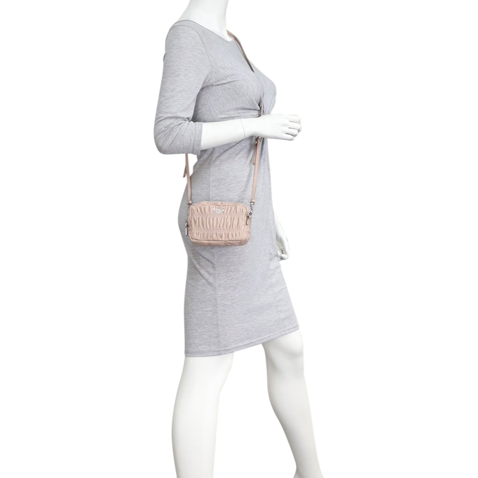 Prada Nappa Gaufre Mini Crossbody
