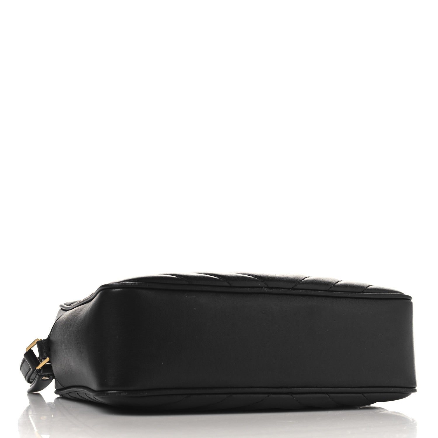 Calfskin Matelasse Monogram Lou Camera Bag Black