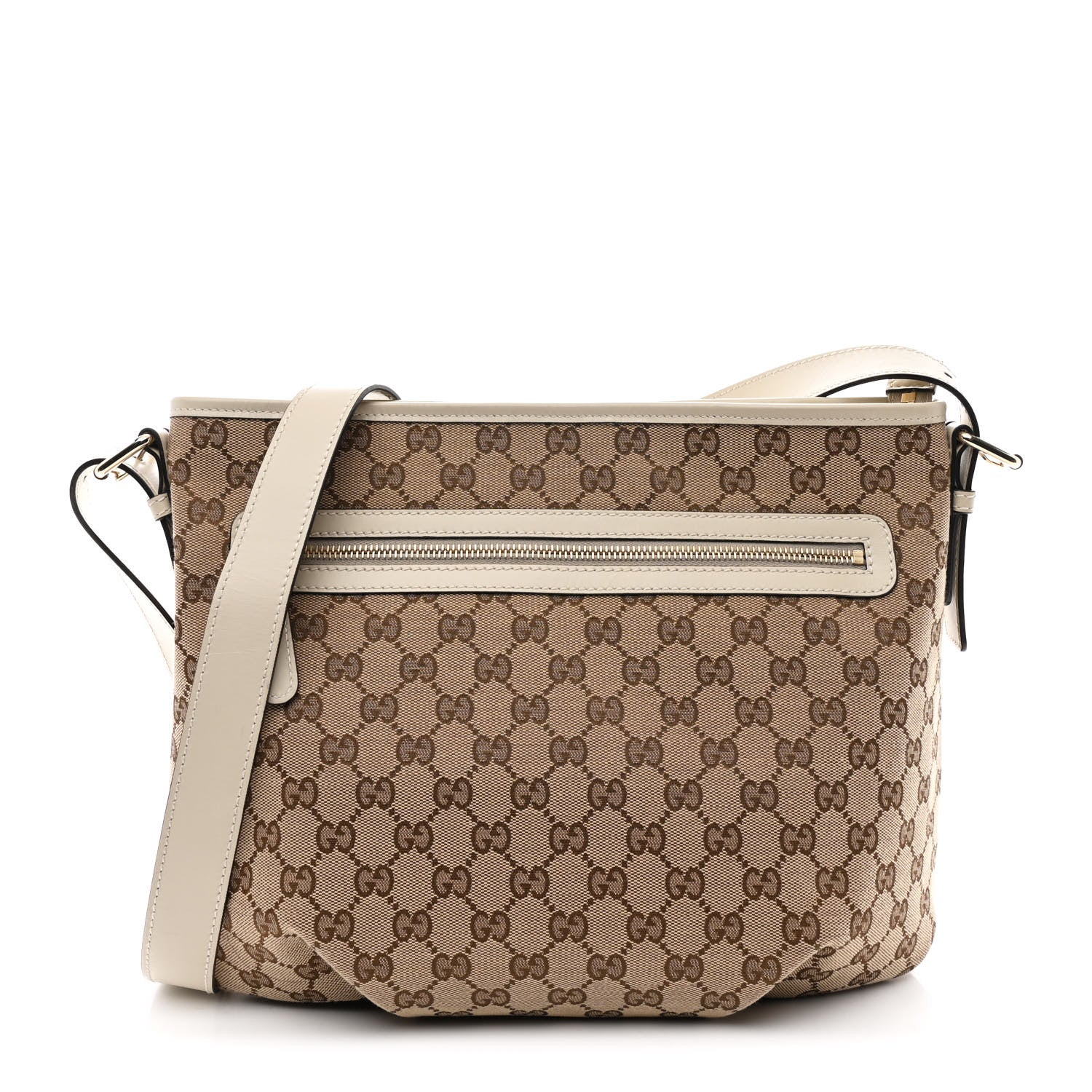 Monogram Messenger Bag Off White