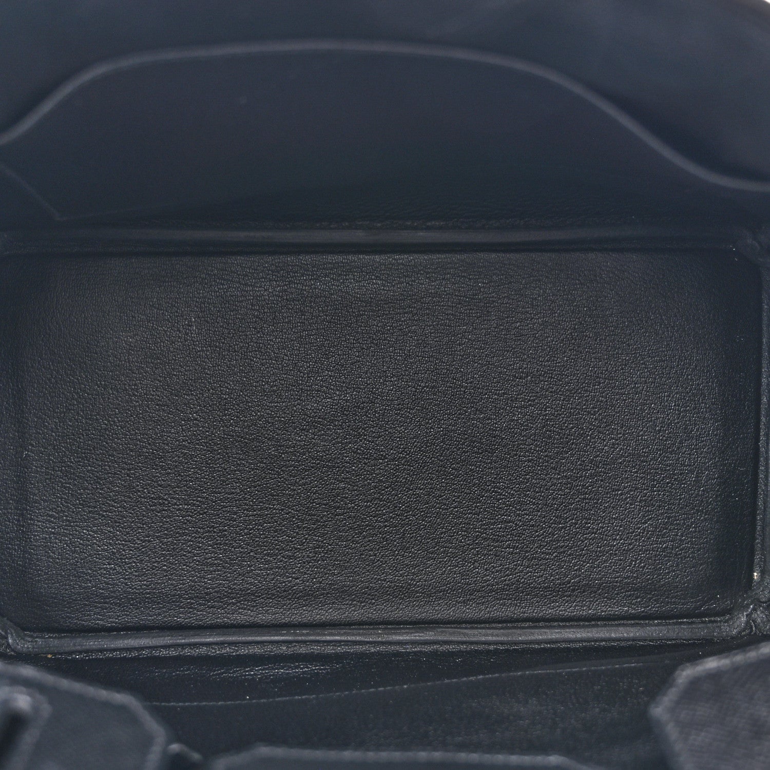 Epsom Birkin 30 Black